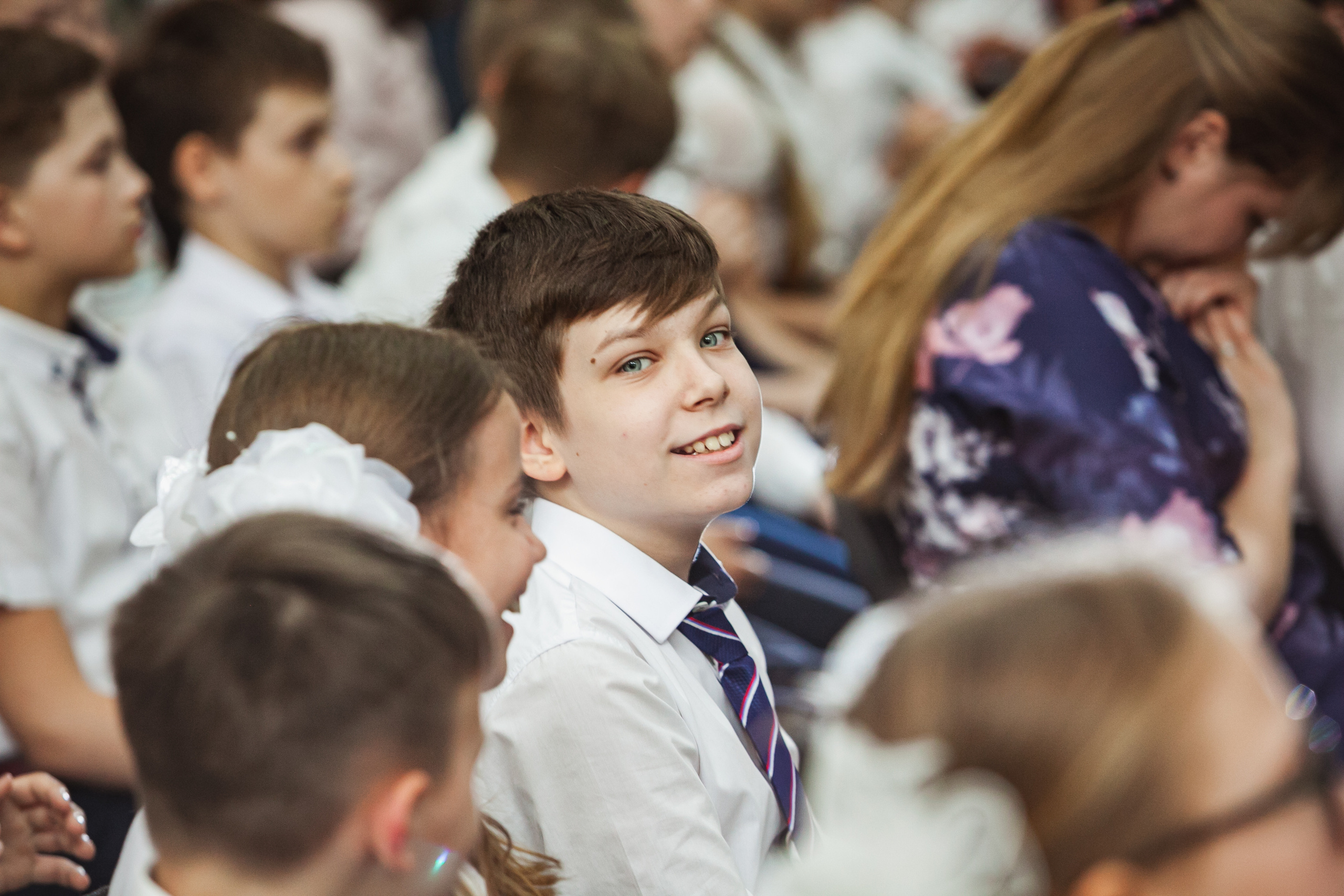 Репортажная съёмка. Выпускники 4 класса