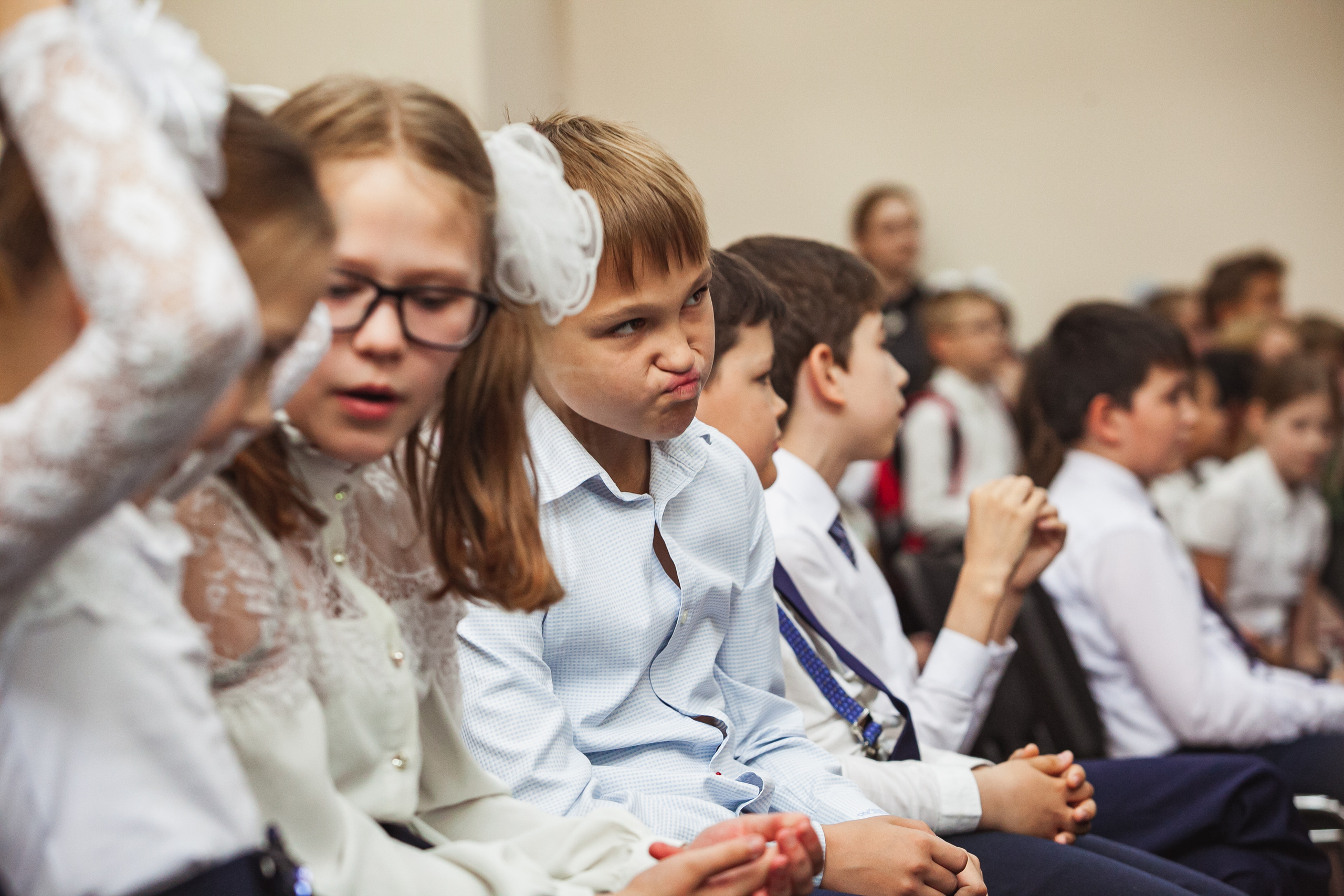 Репортажная съёмка. Выпускники 4 класса