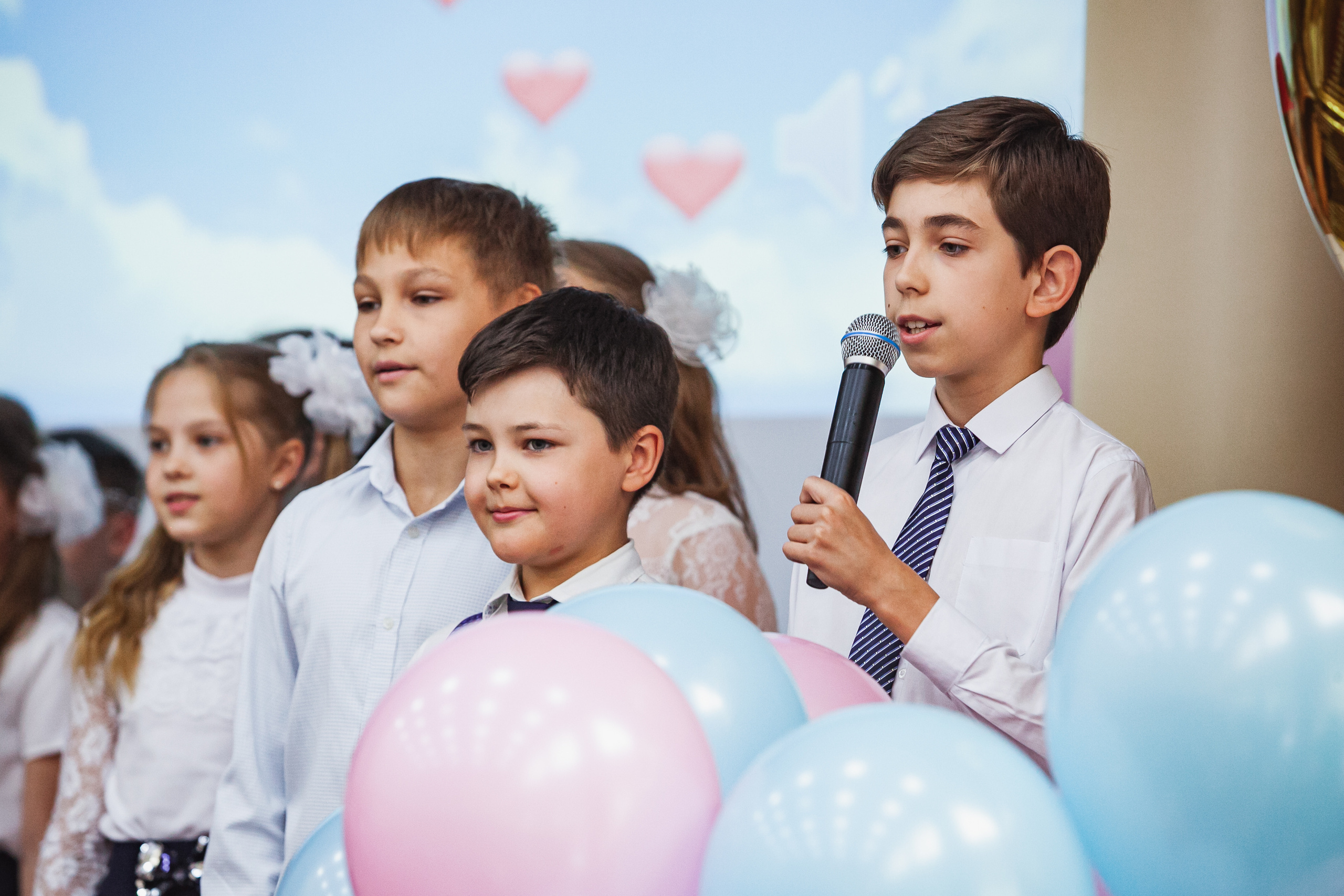 Репортажная съёмка. Выпускники 4 класса