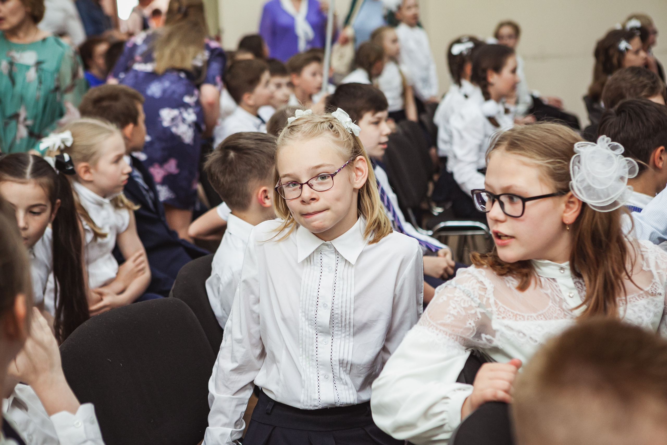 Репортажная съёмка. Выпускники 4 класса