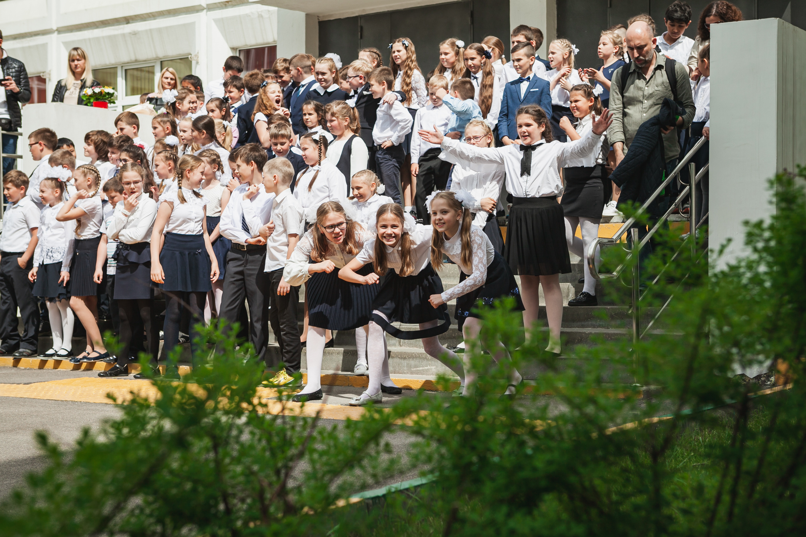 Репортажная съёмка. Выпускники 4 класса