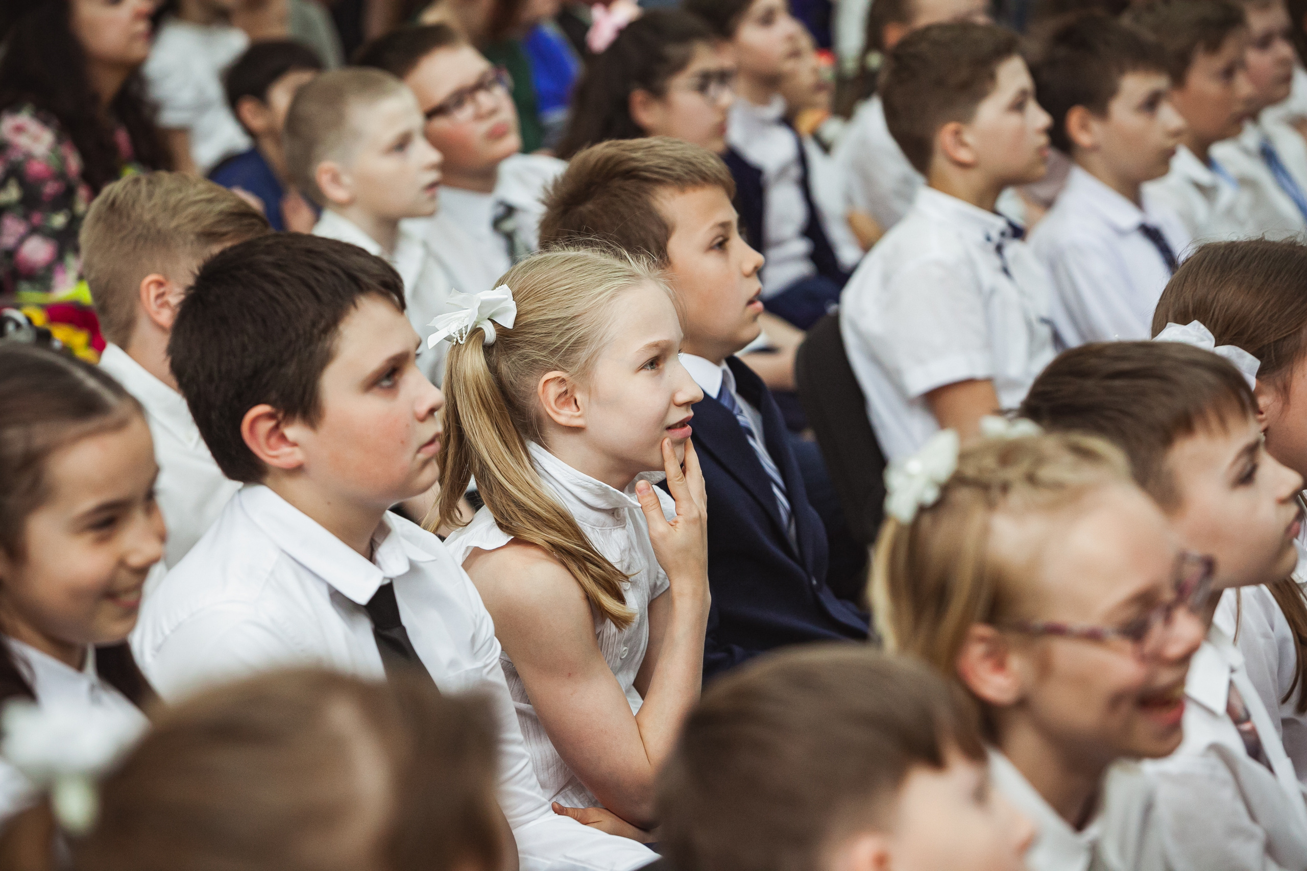 Репортажная съёмка. Выпускники 4 класса