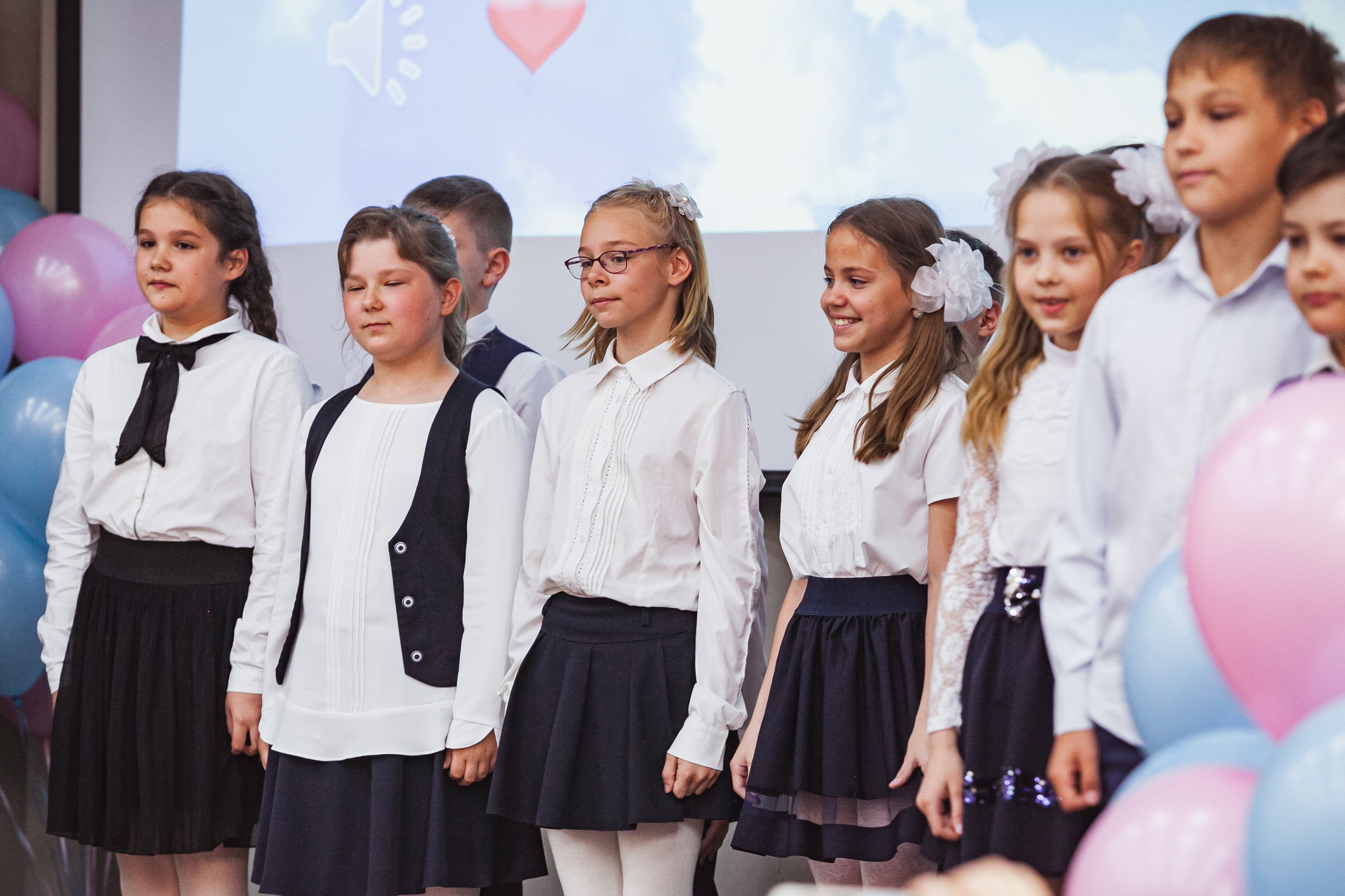 Репортажная съёмка. Выпускники 4 класса