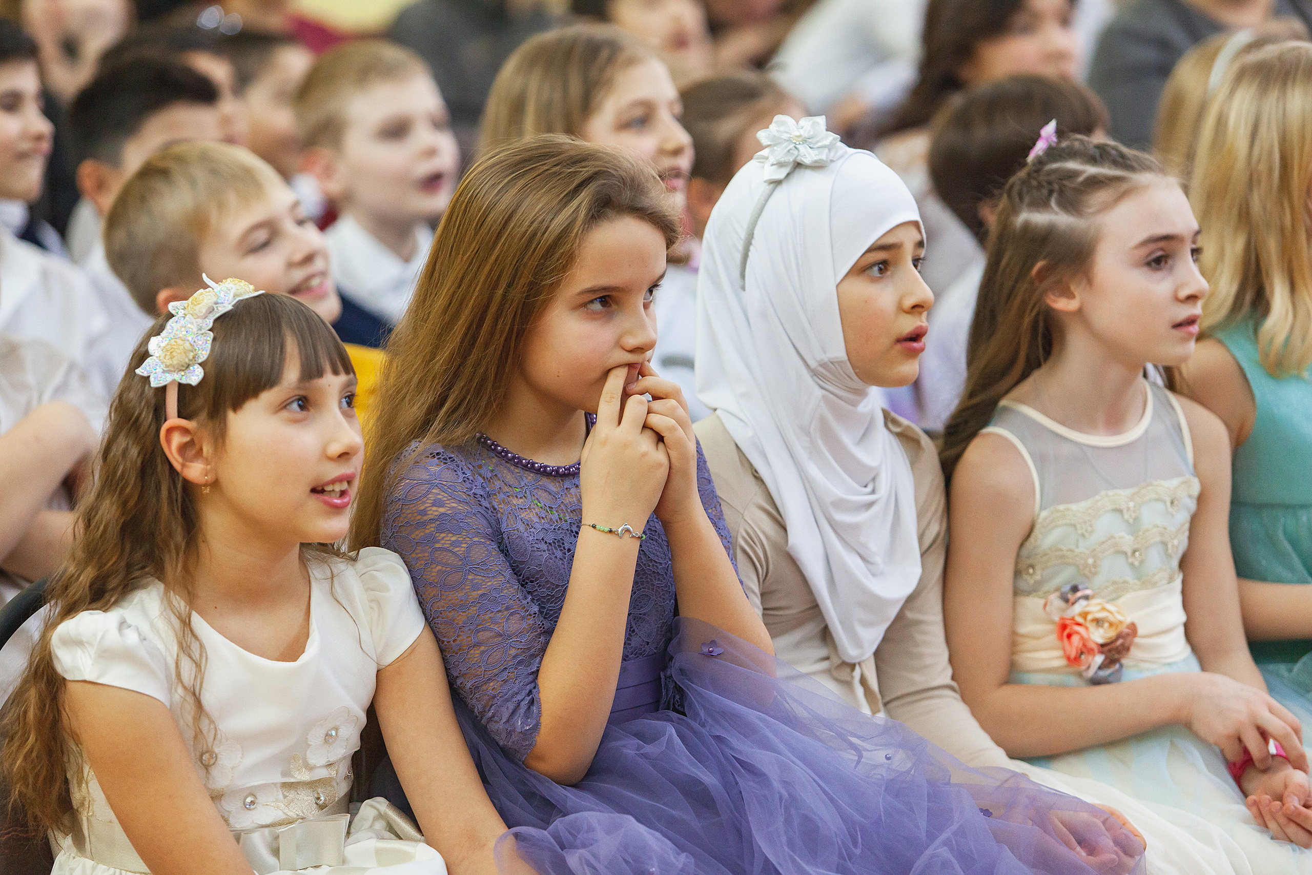 Праздник в школе. Репортаж