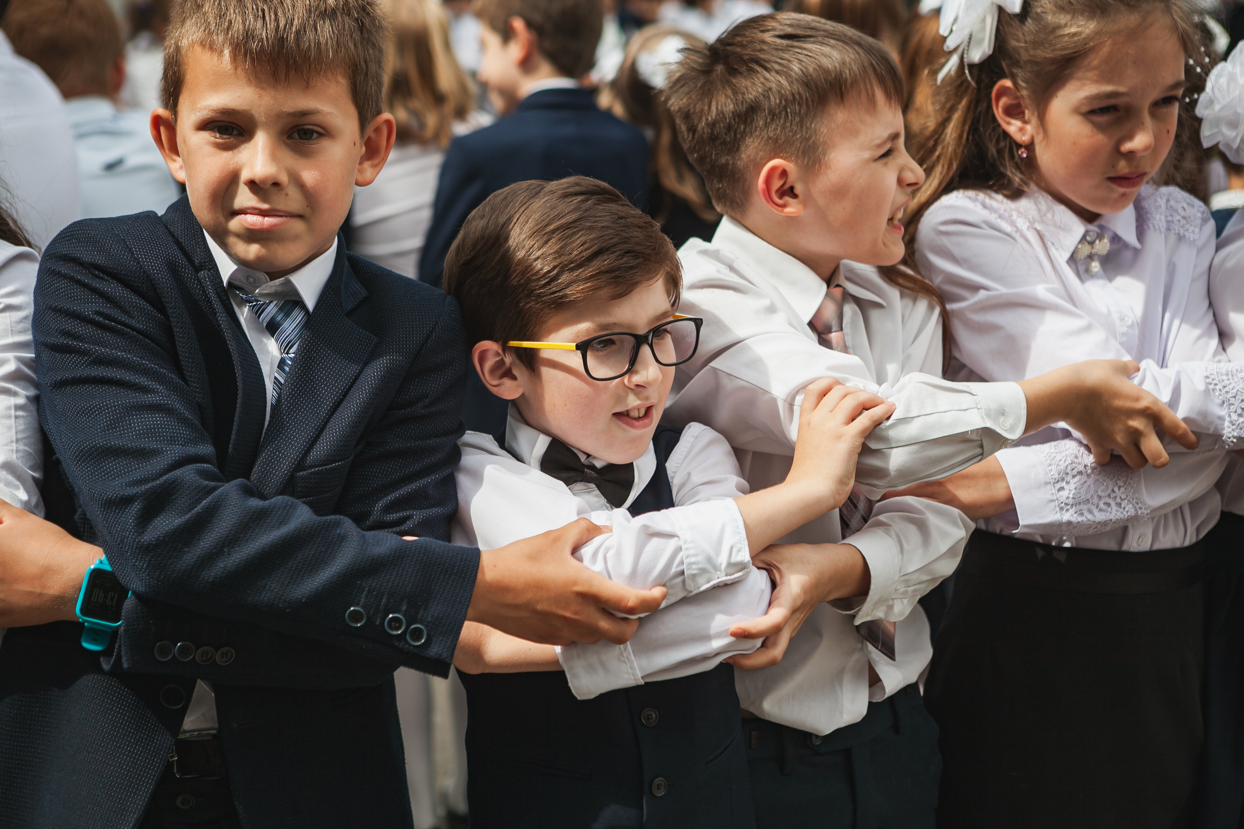 Репортажная съёмка. Выпускники 4 класса