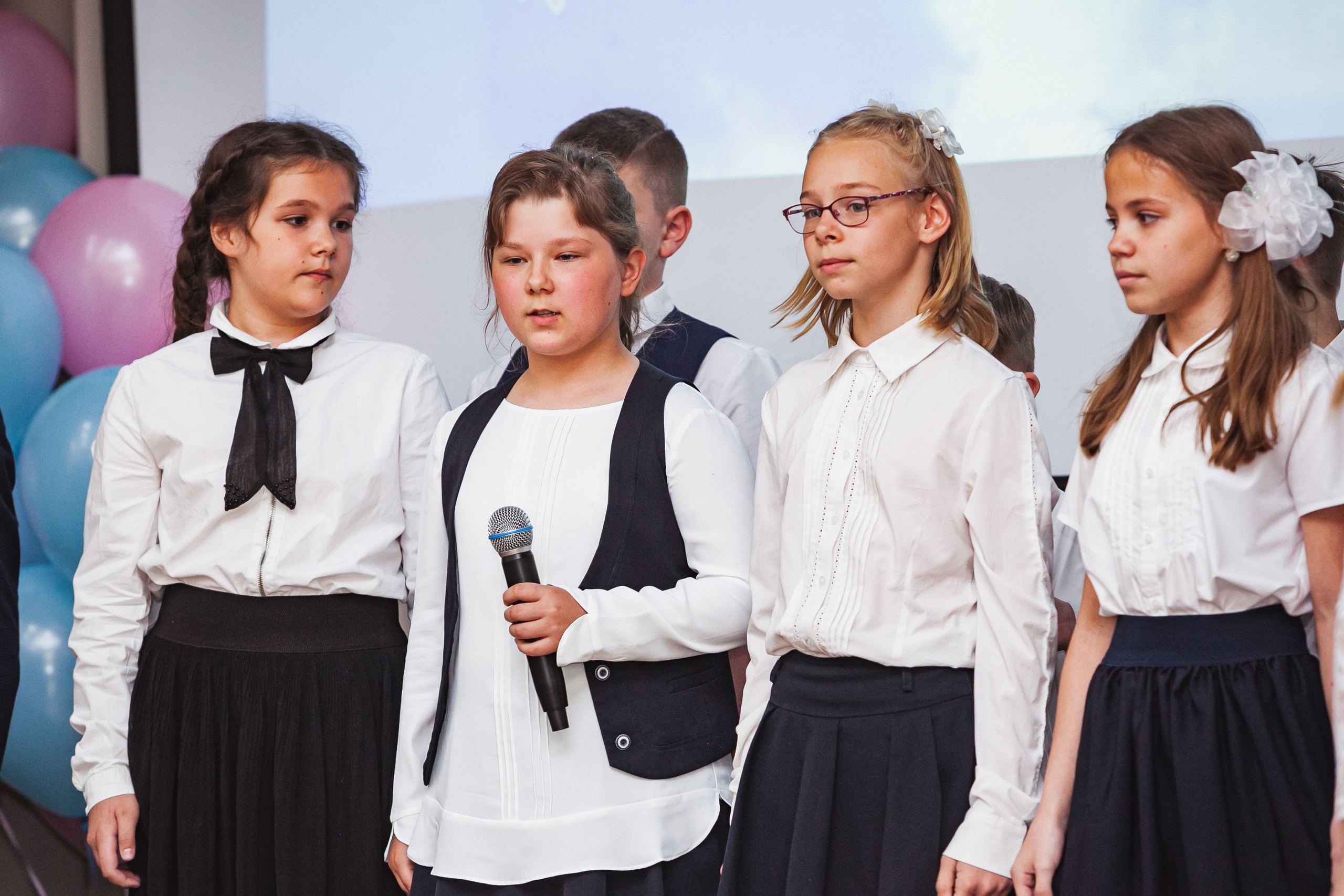 Репортажная съёмка. Выпускники 4 класса