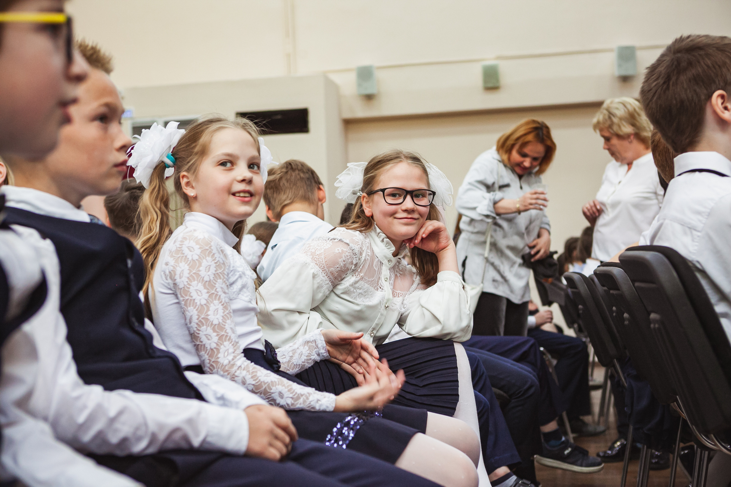 Репортажная съёмка. Выпускники 4 класса