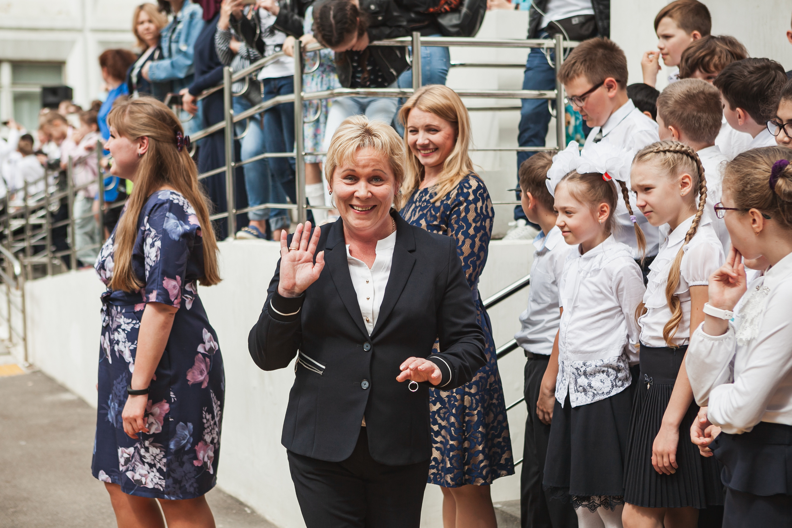 Репортажная съёмка. Выпускники 4 класса