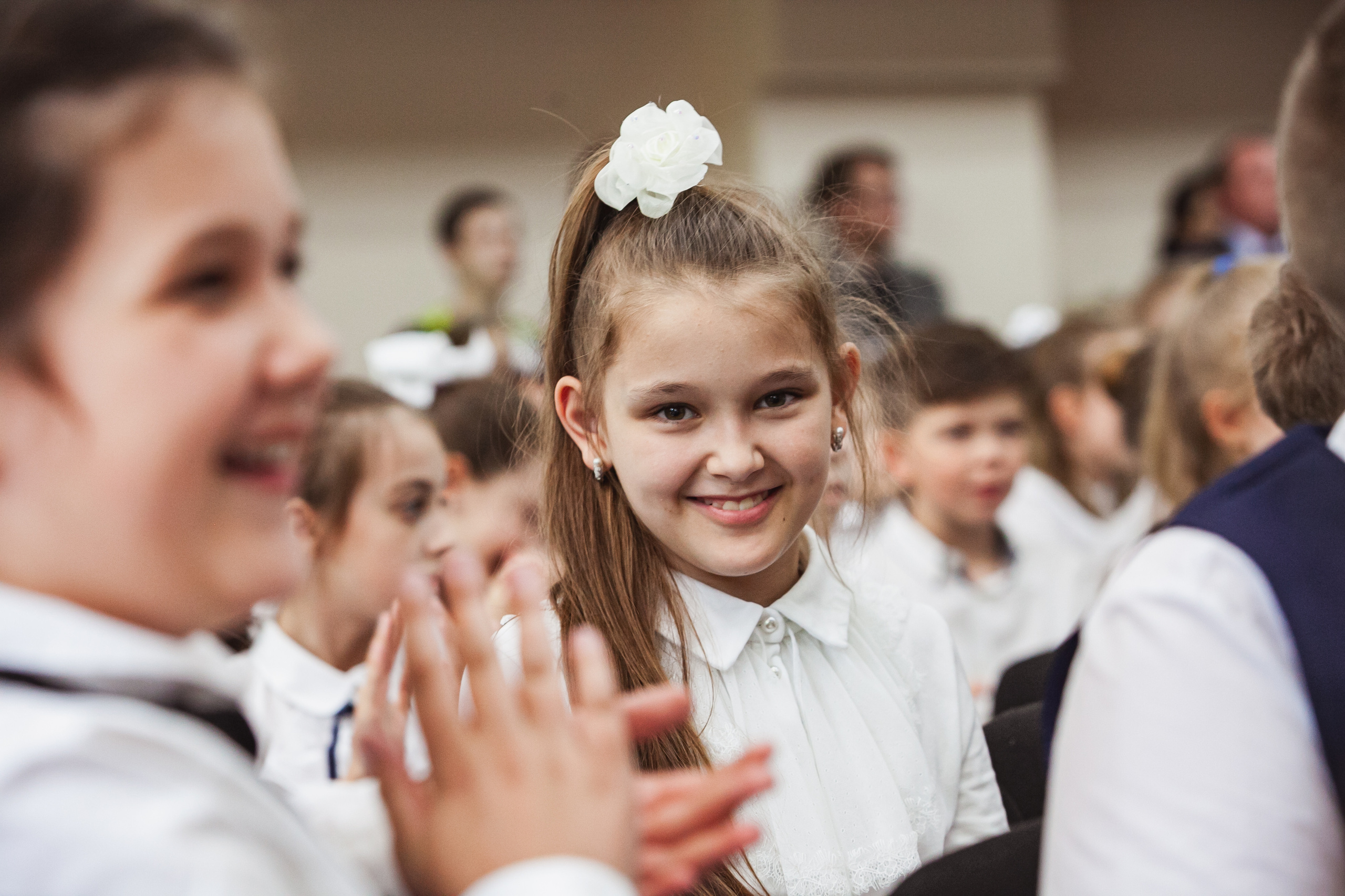 Репортажная съёмка. Выпускники 4 класса