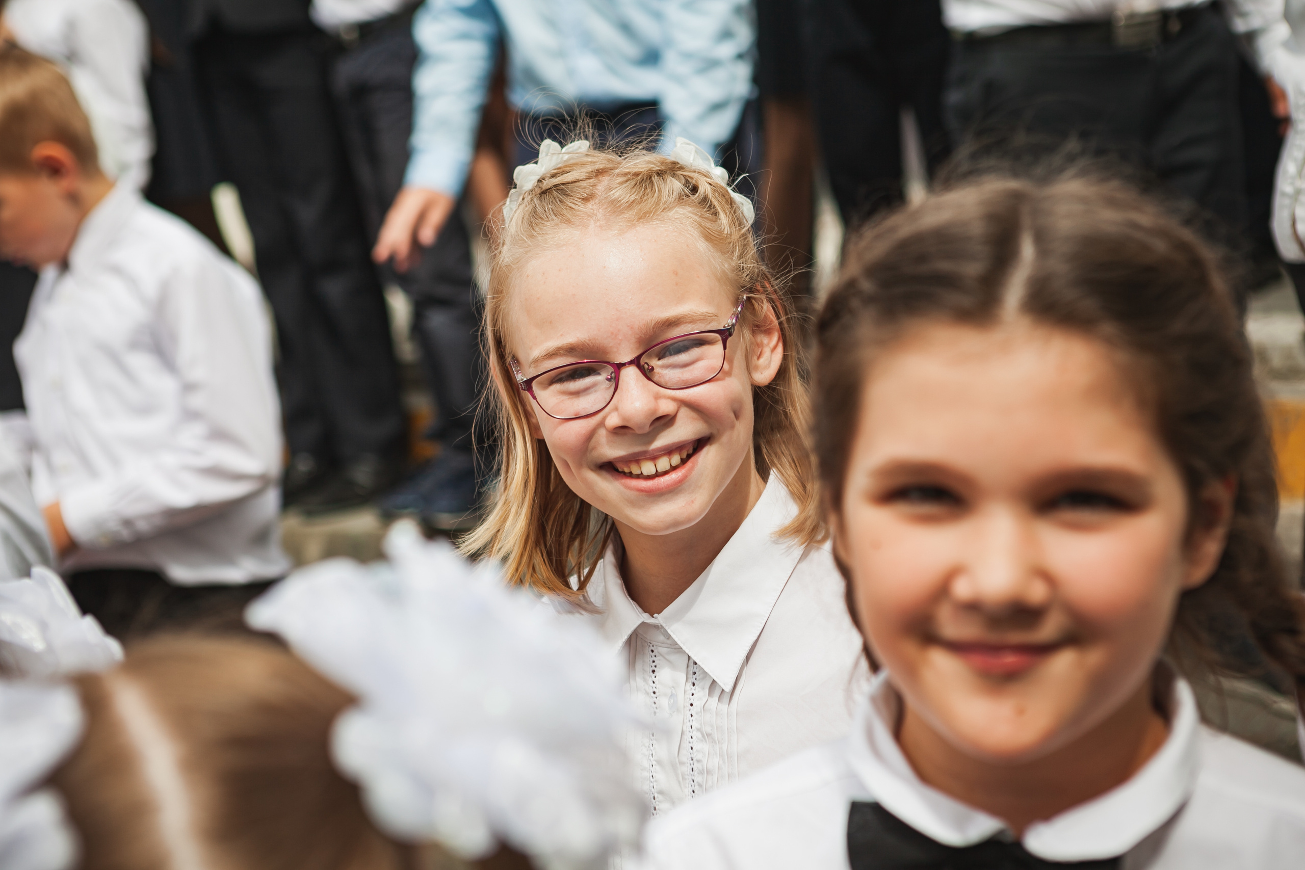 Репортажная съёмка. Выпускники 4 класса