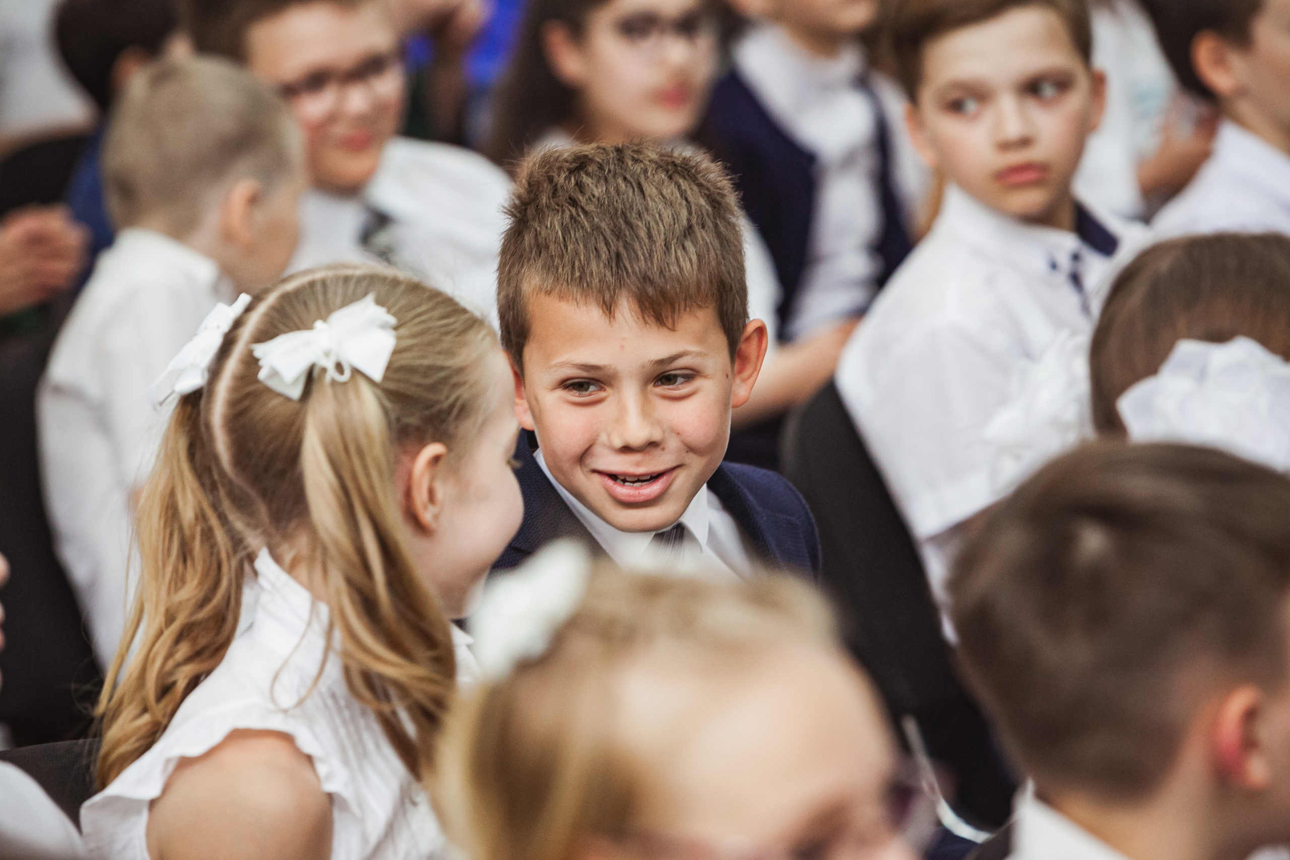 Репортажная съёмка. Выпускники 4 класса