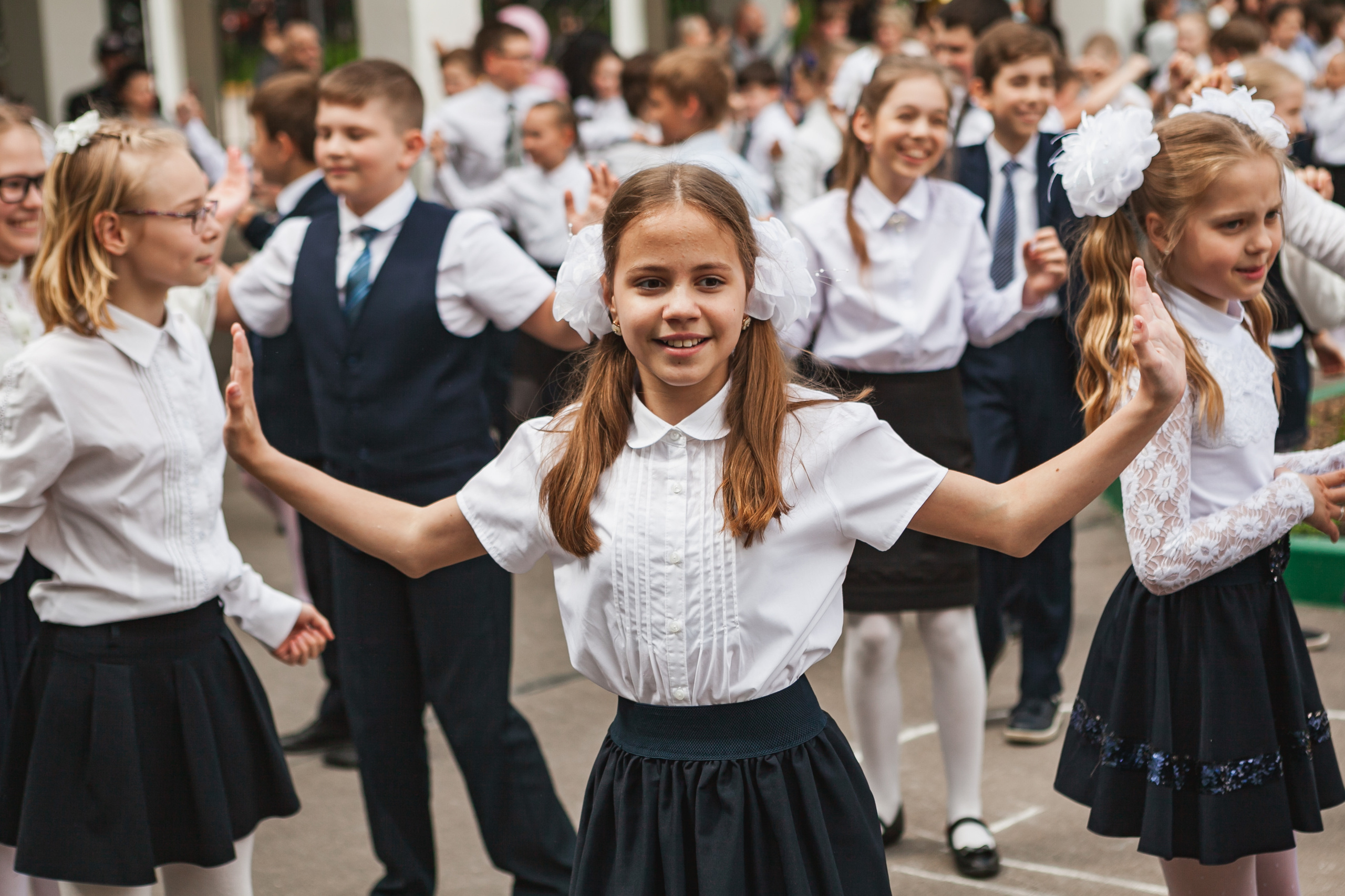 Репортажная съёмка. Выпускники 4 класса