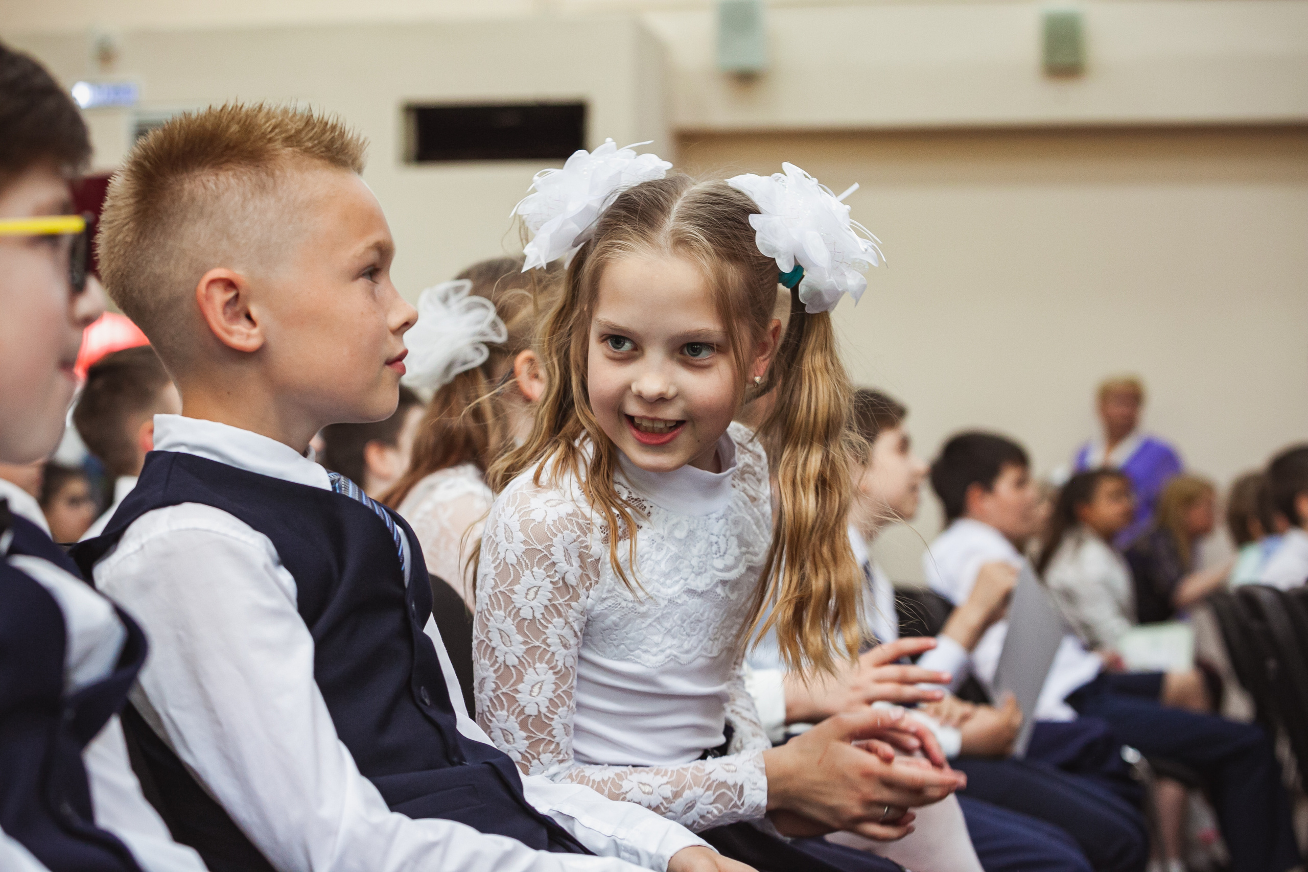 Репортажная съёмка. Выпускники 4 класса