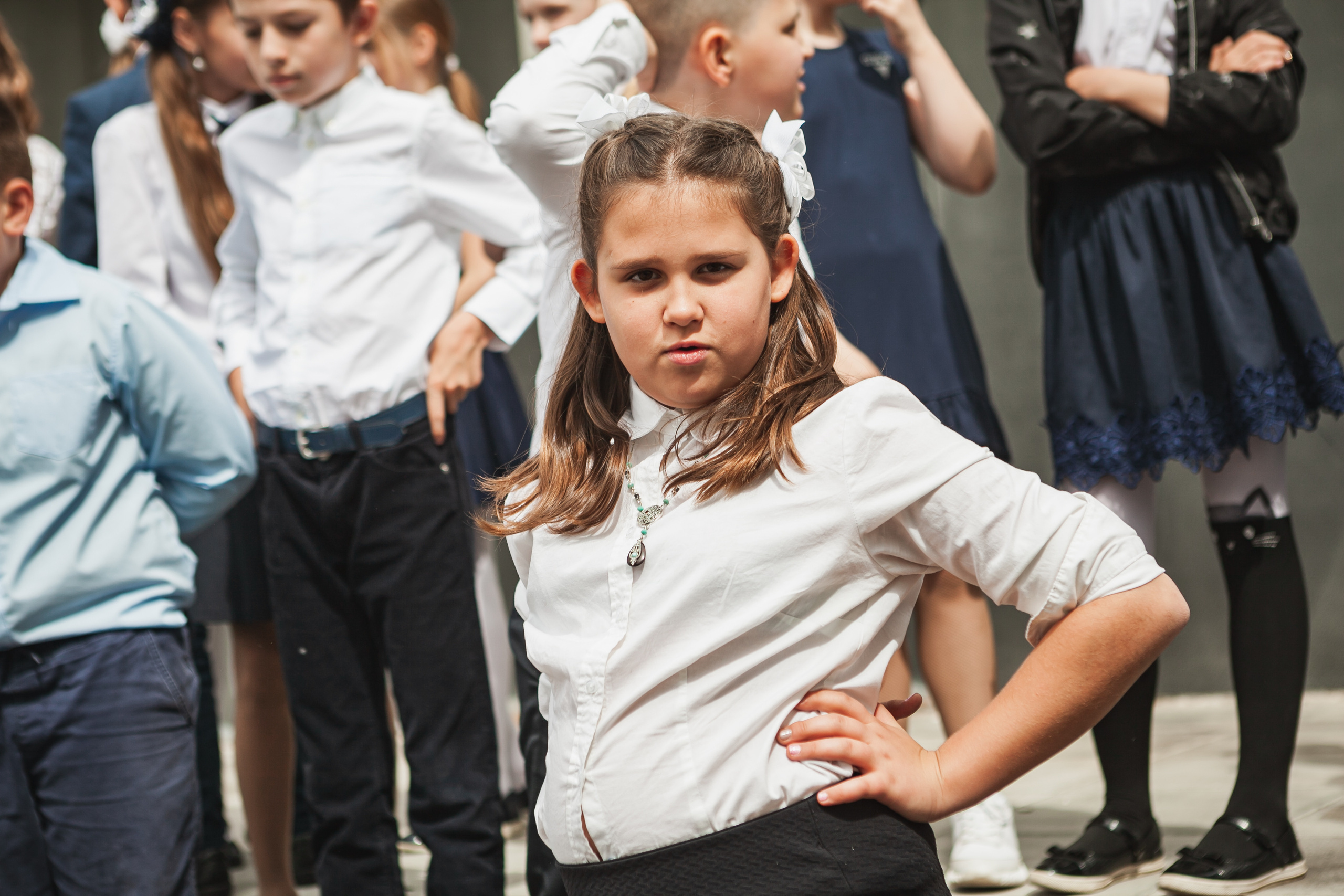 Репортажная съёмка. Выпускники 4 класса