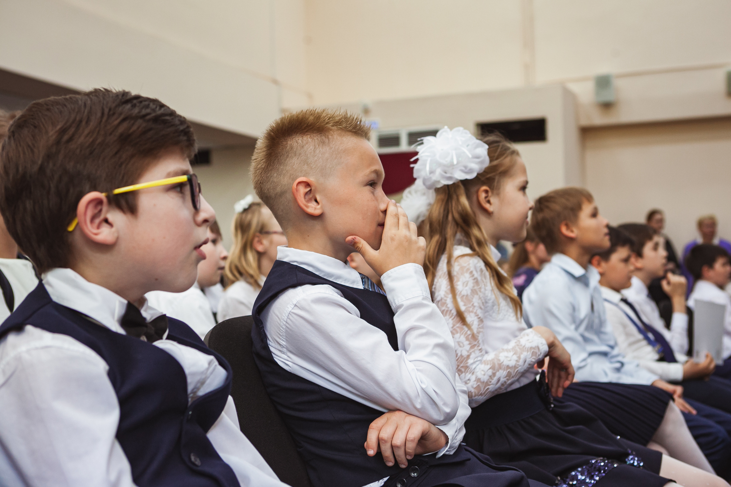 Репортажная съёмка. Выпускники 4 класса