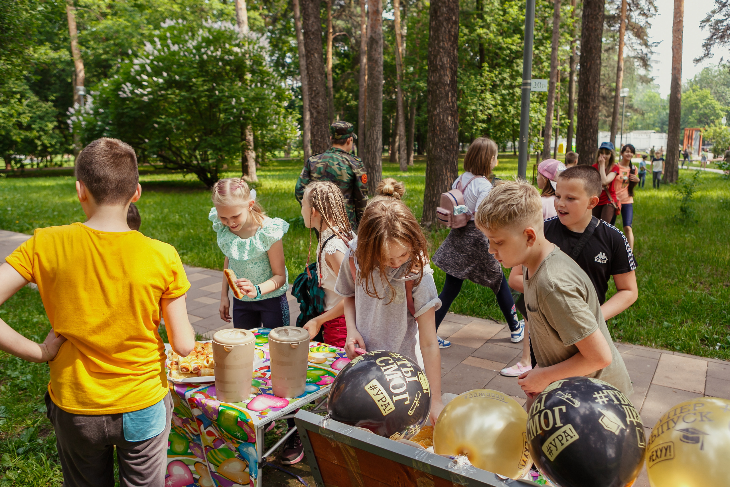 Репортаж. Выпуск в школе