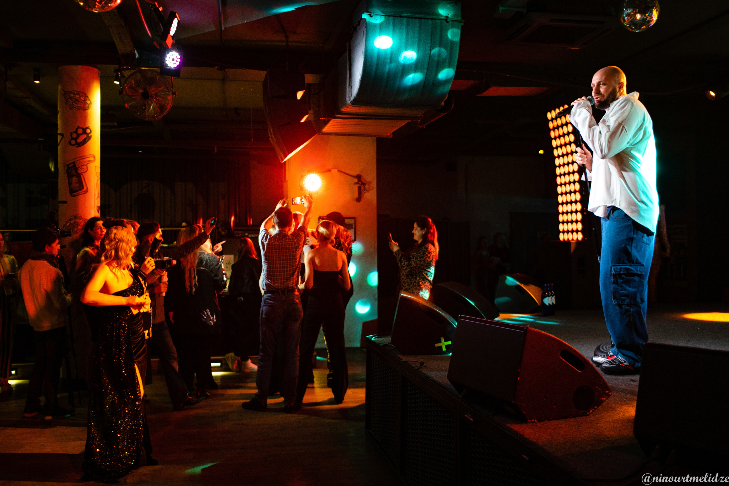 Мумий Тролль music bar. Art photographer Nino