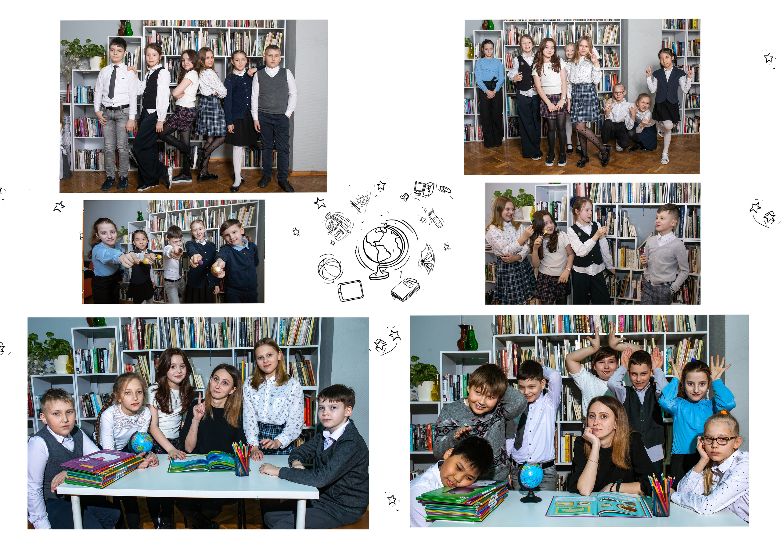 4 класс " Переменка» 20×30 многостраничный с типографскими страницами 3500. Art photographer Nino