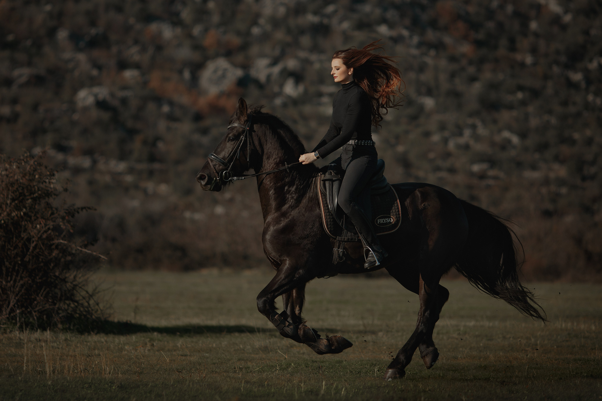 Портрет с лошадьми. Photograpther Gracheva Sveta