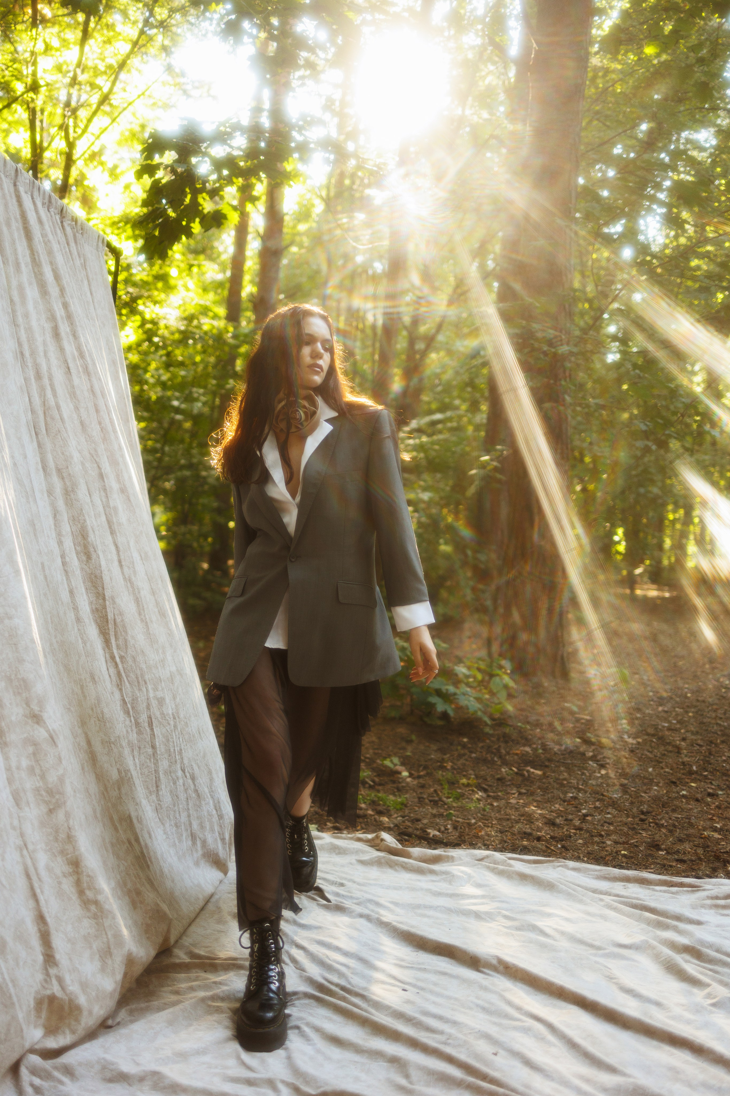 В лесу. Марковкина КрисТина