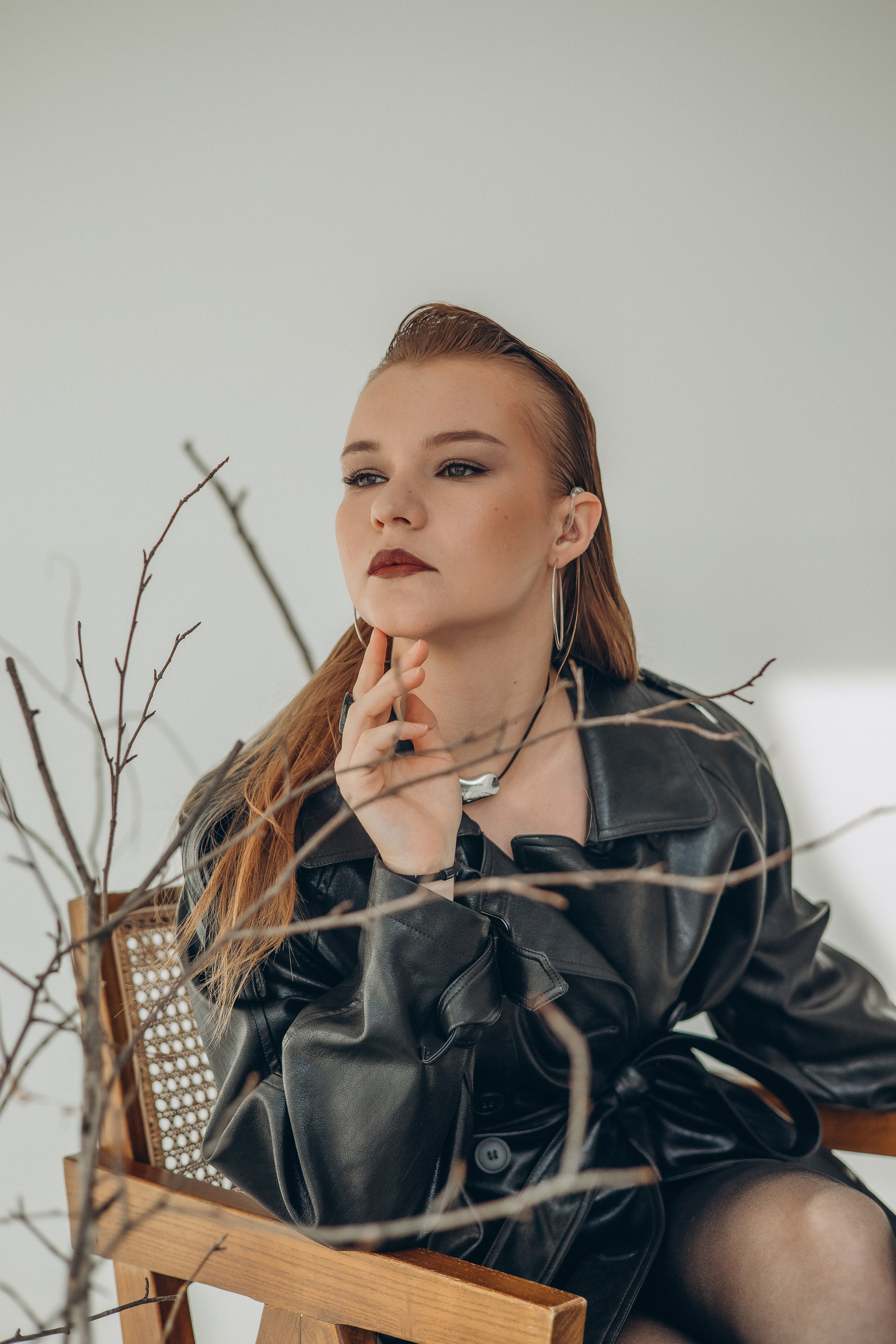 Осень в студии. Семейный, детский, женский фотограф в Новосибирске Оля Борисова