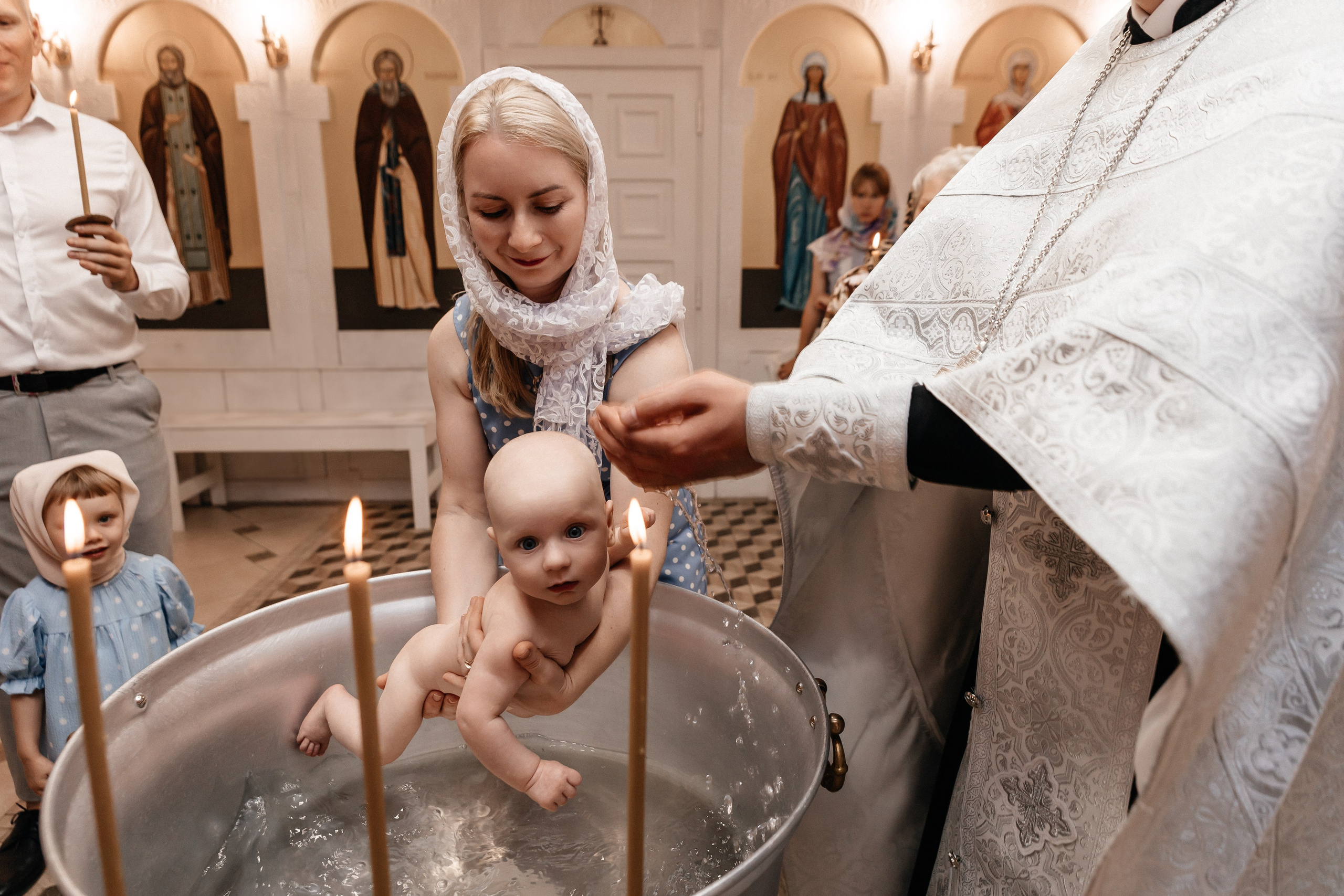 Крещение Варвары. Семейный фотограф Минск Усова Ольга