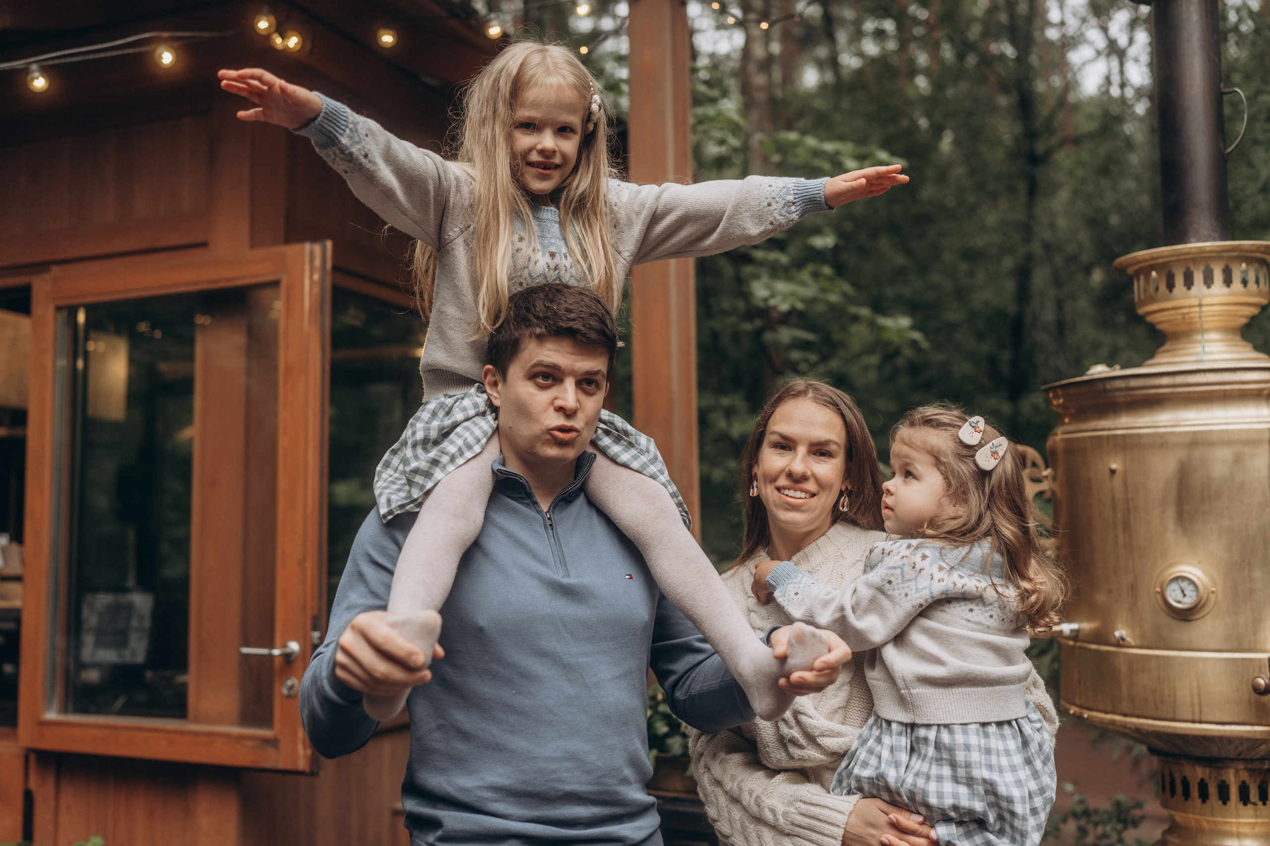 Лесная чайная. Семейный фотограф и видеограф в Москве