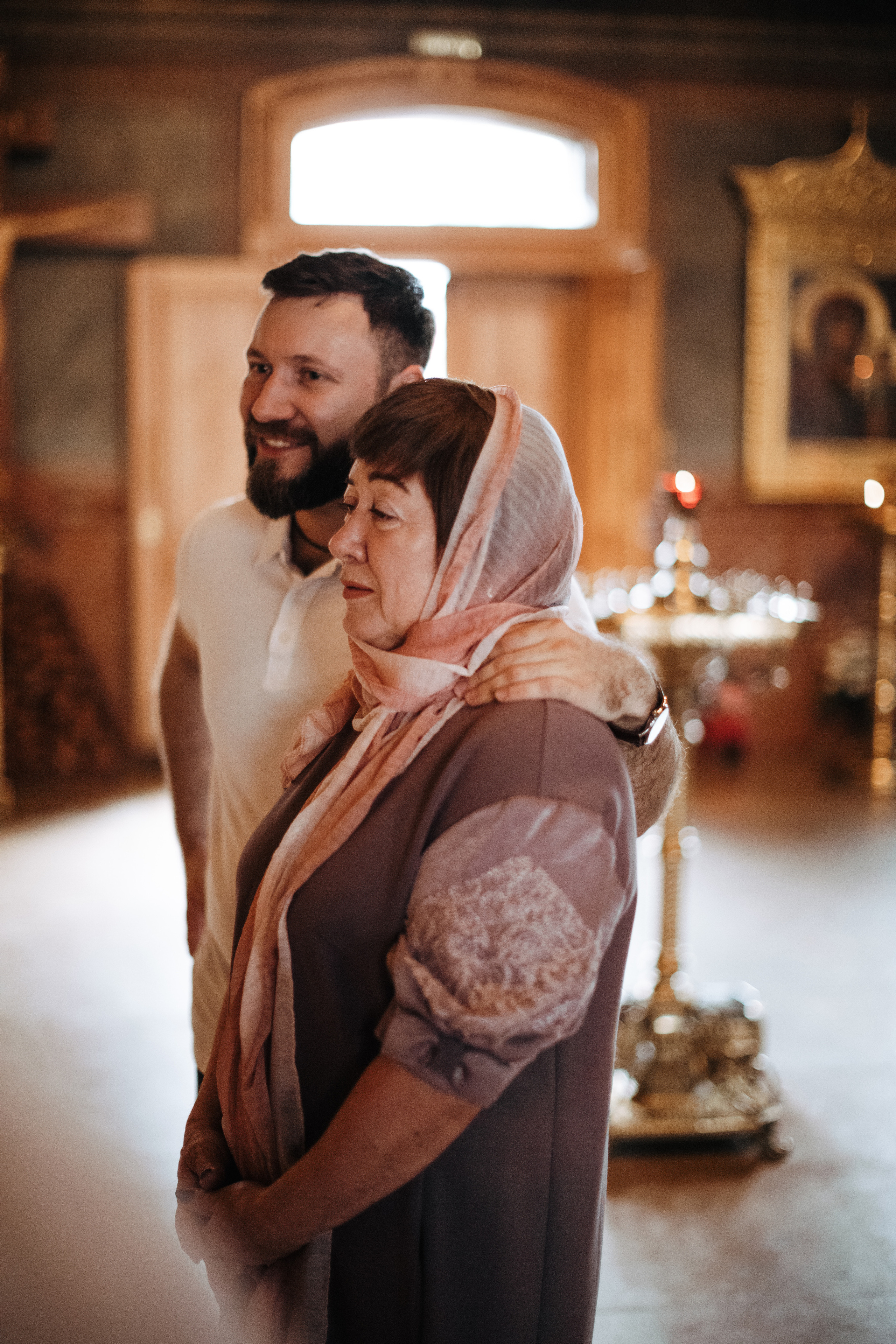 Крещение Гордея. Семейный и портретный фотограф в Москве и МО, Лиза