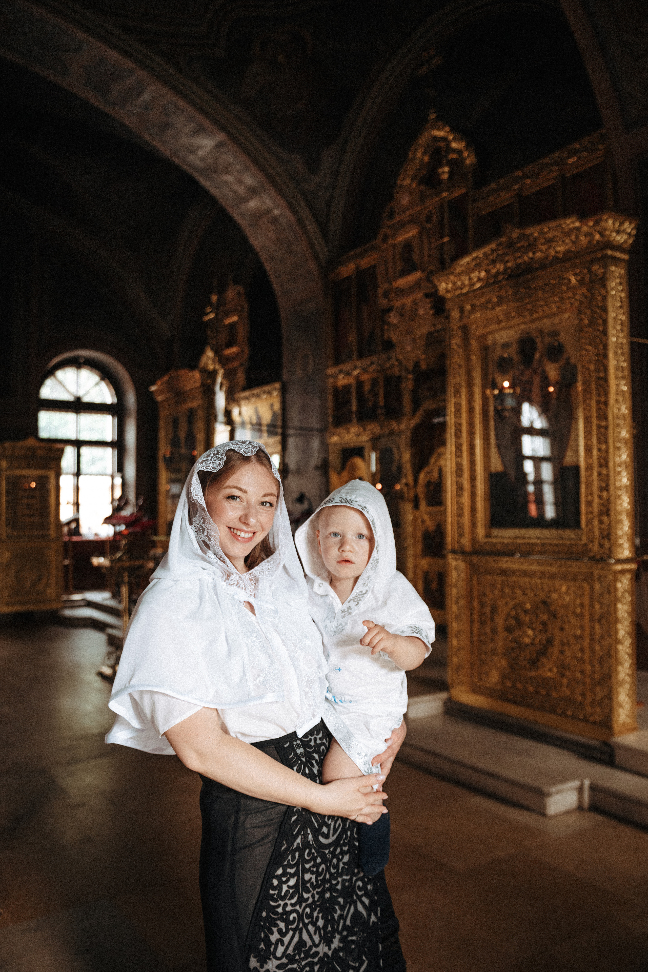 Крещение Гордея. Семейный и портретный фотограф в Москве и МО, Лиза