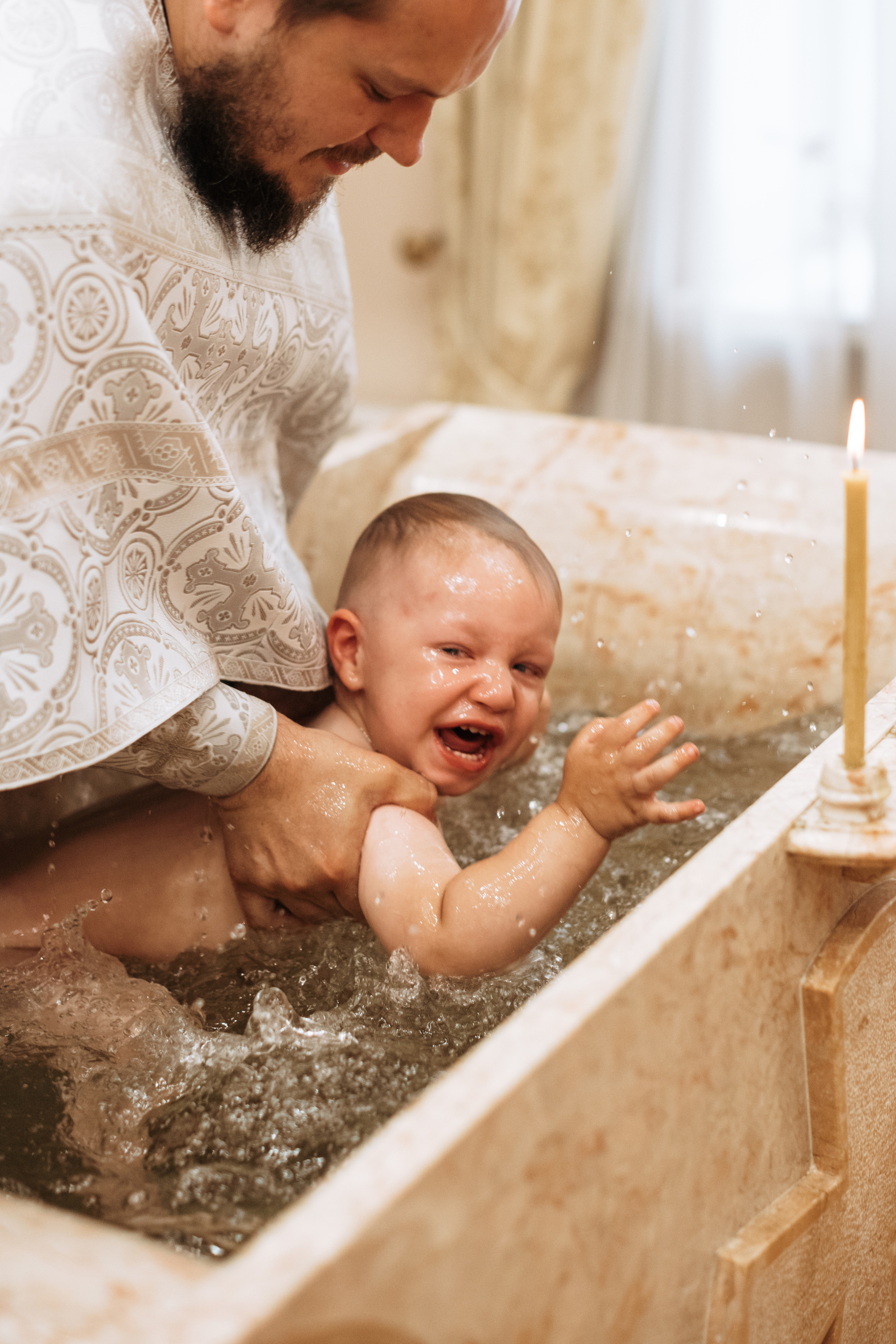 Крещение Гордея. Семейный и портретный фотограф в Москве и МО, Лиза