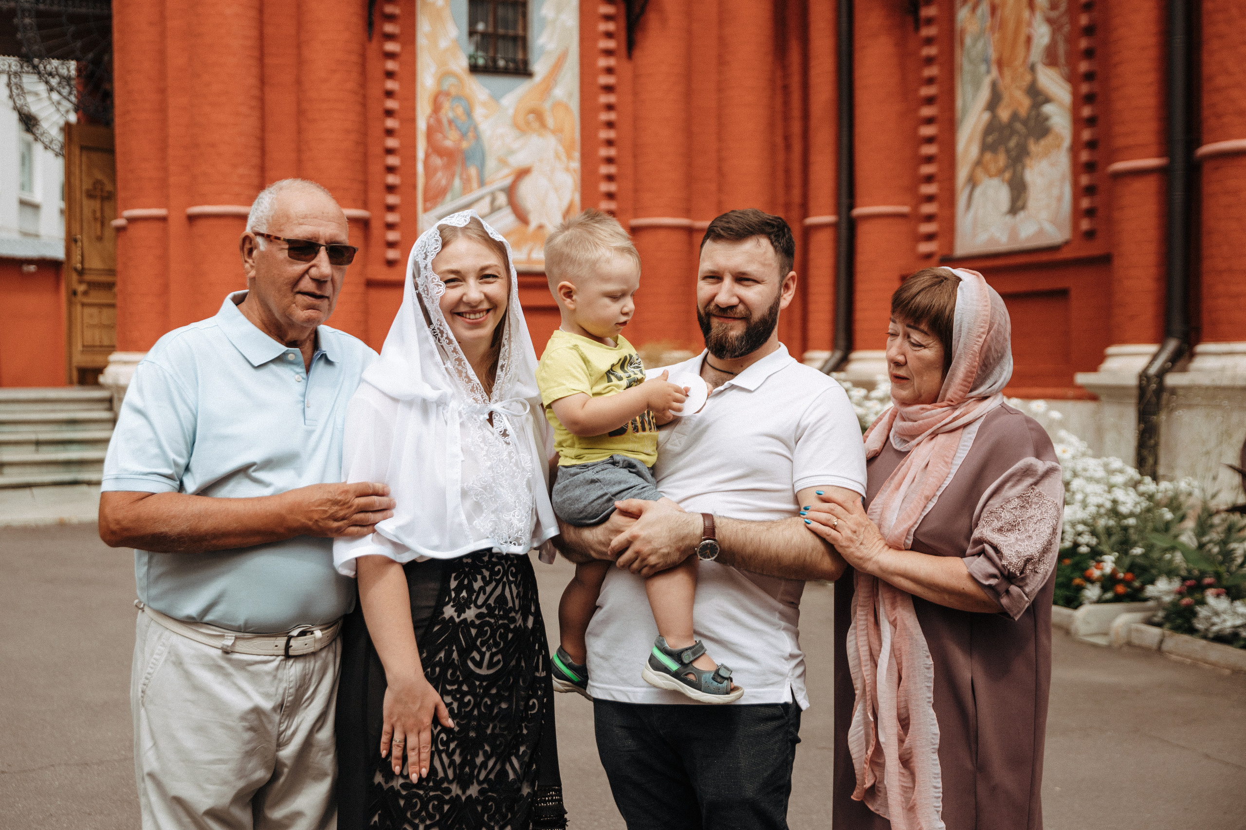 Крещение Гордея. Семейный и портретный фотограф в Москве и МО, Лиза