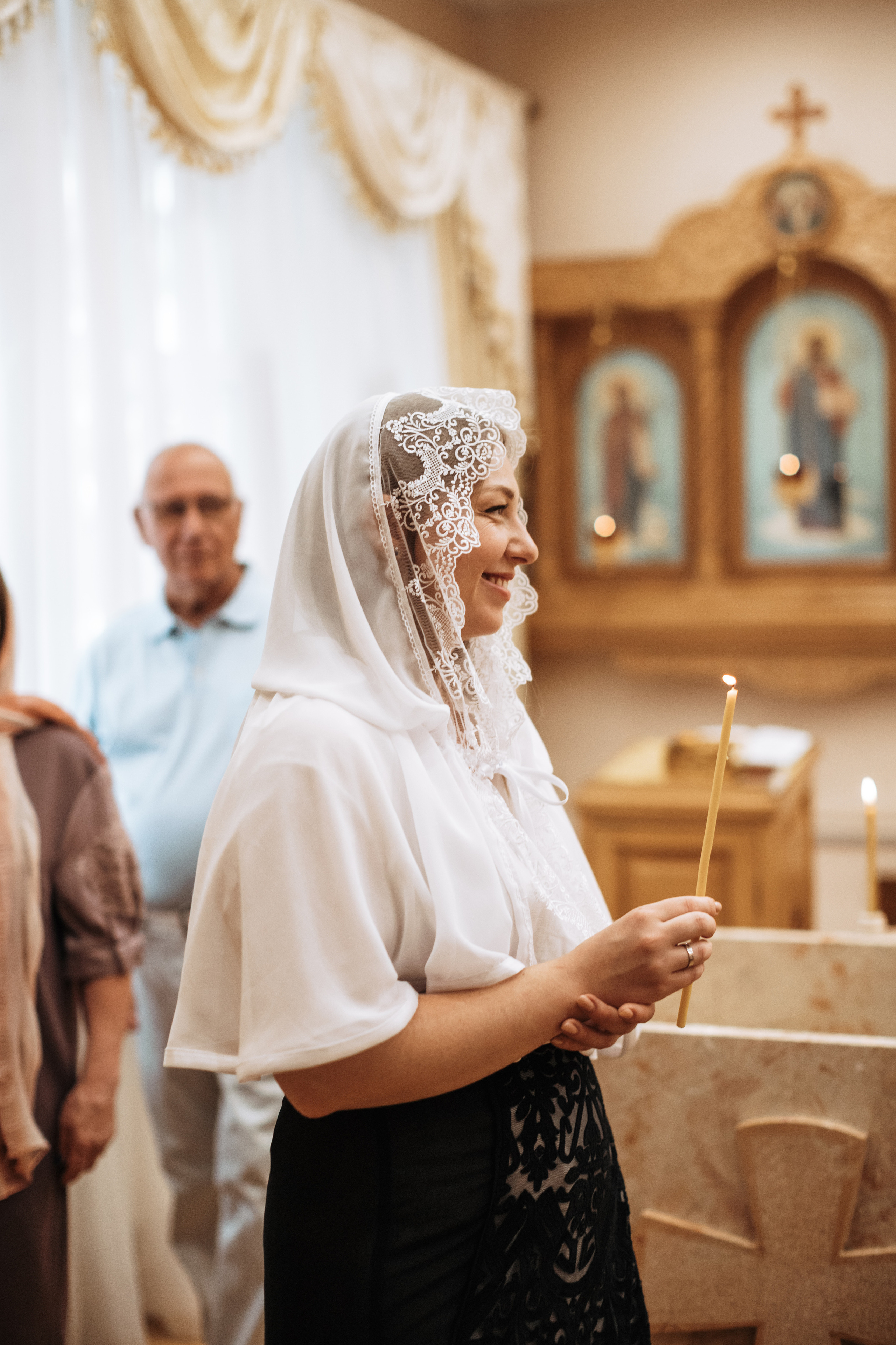 Крещение Гордея. Семейный и портретный фотограф в Москве и МО, Лиза