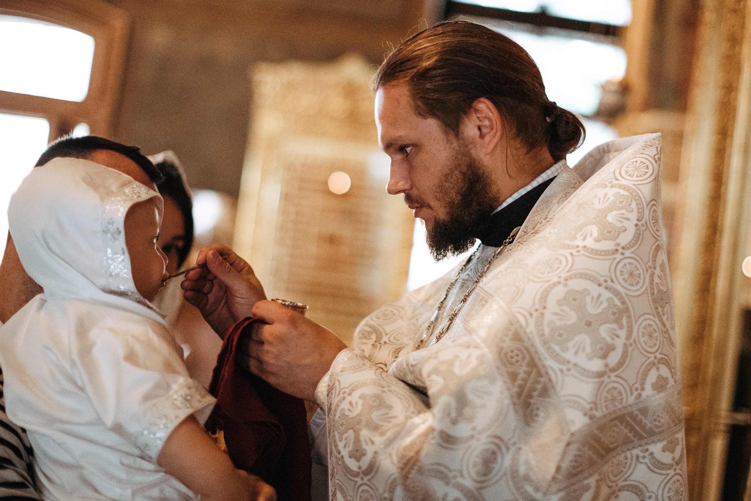 Крещение Гордея. Семейный и портретный фотограф в Москве и МО, Лиза