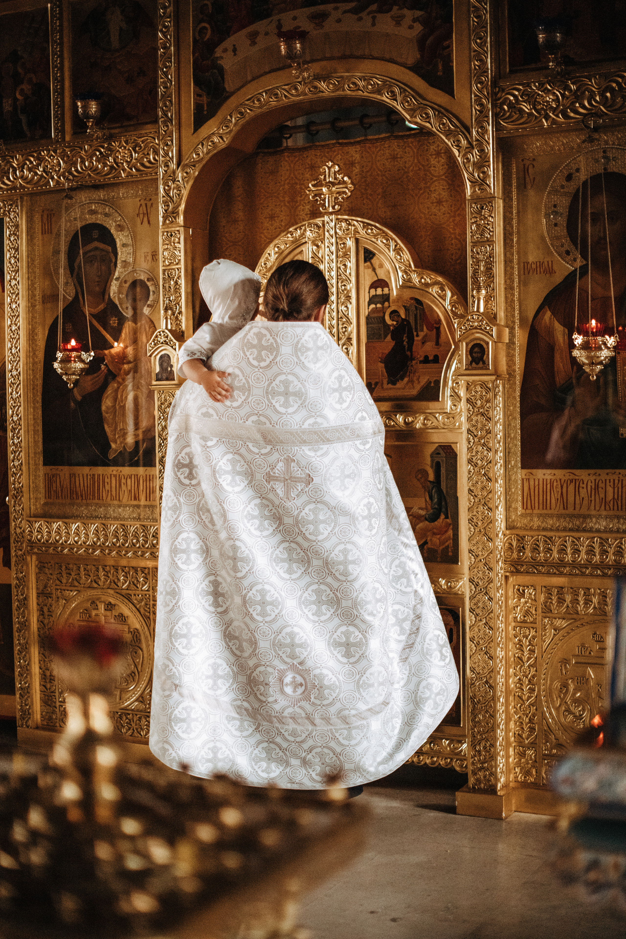 Крещение Гордея. Семейный и портретный фотограф в Москве и МО, Лиза