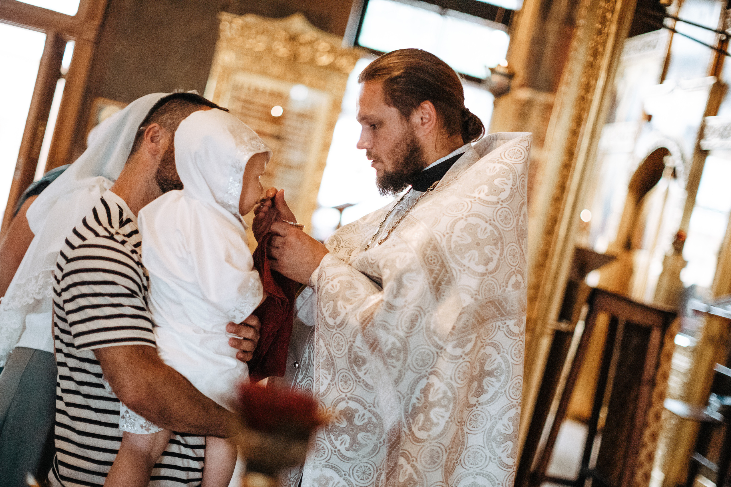 Крещение Гордея. Семейный и портретный фотограф в Москве и МО, Лиза