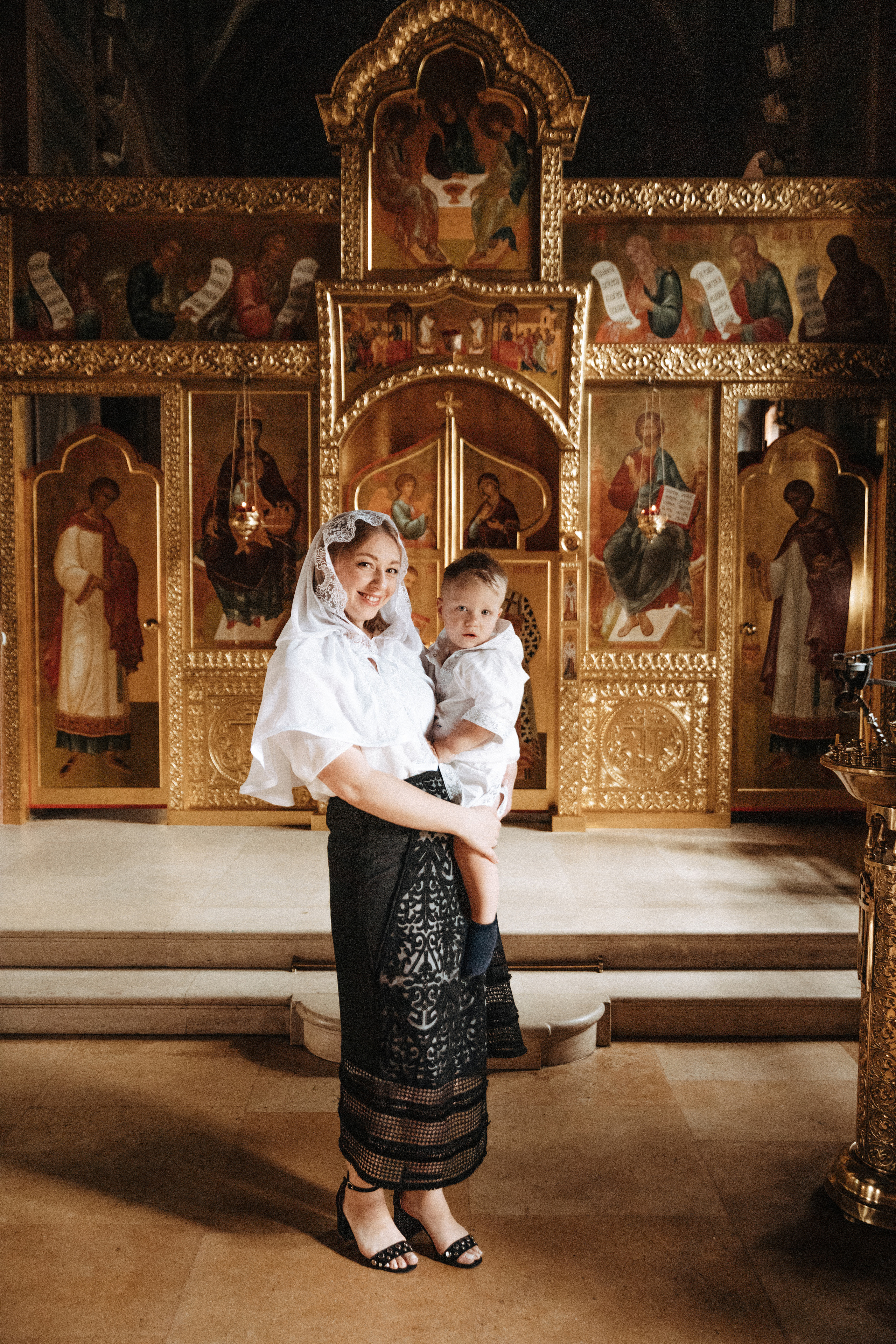 Крещение Гордея. Семейный и портретный фотограф в Москве и МО, Лиза