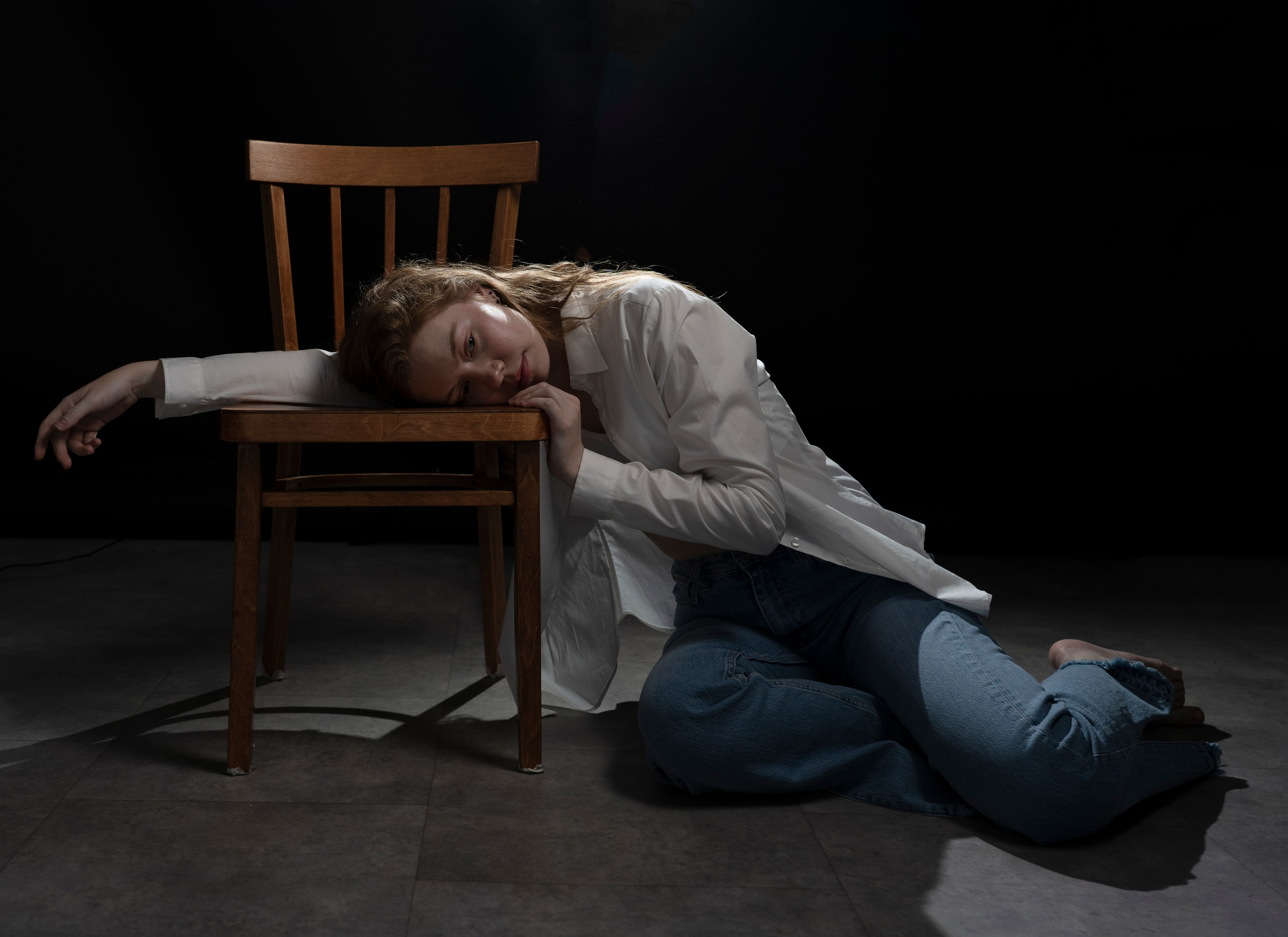 Фотосессии в минималистичных студиях, циклораме. Екатерина Чаечка