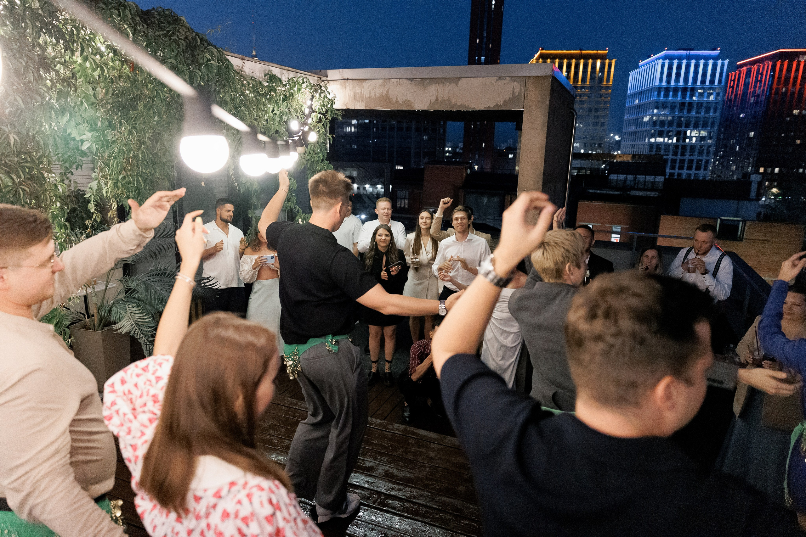 Свадебная вечеринка лофт Телескоп. Свадебный фотограф Домодедово Москва Катерина Алехина