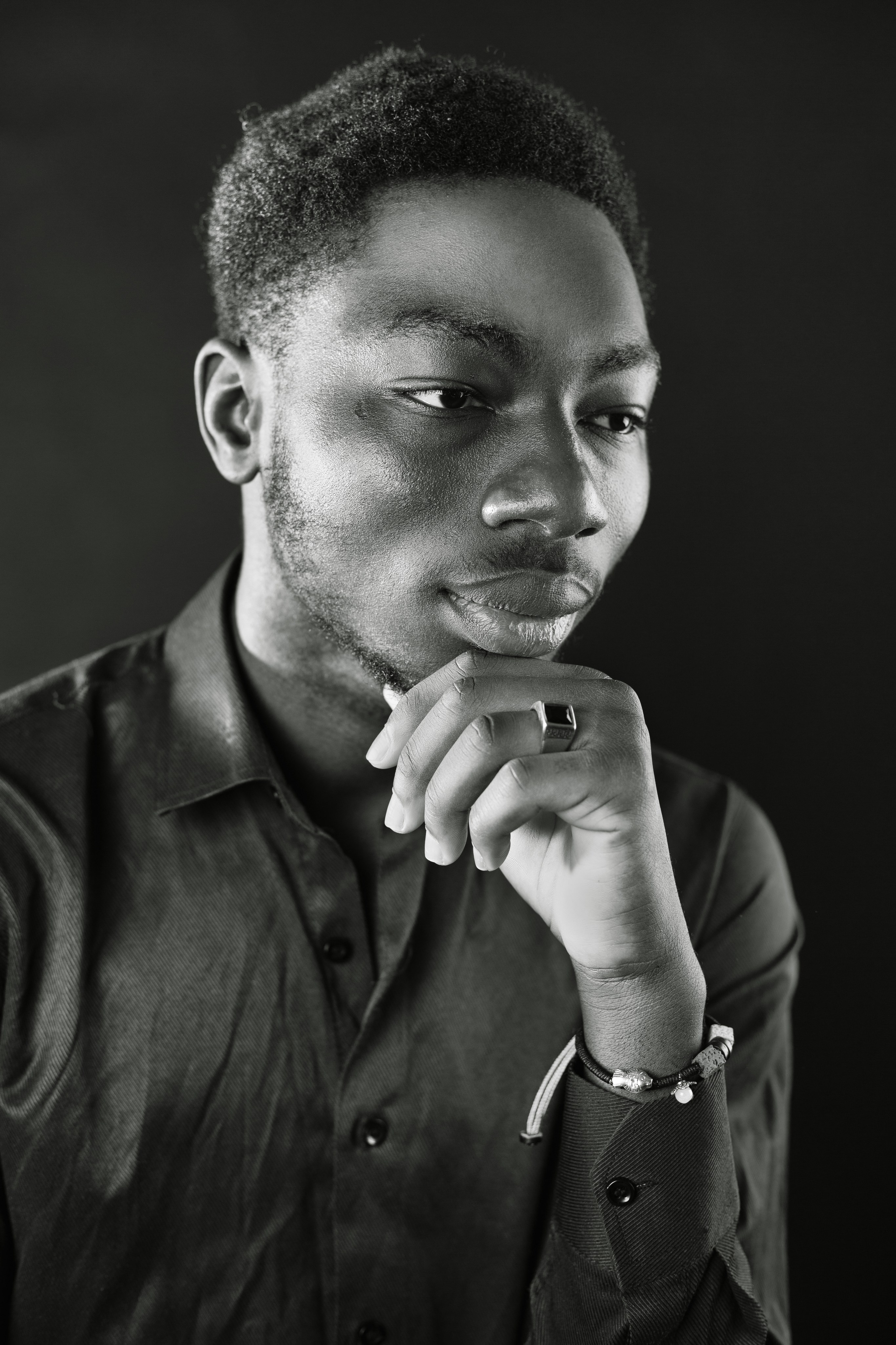 Portraits B/W. Photo artist Adomas Dombrauskas