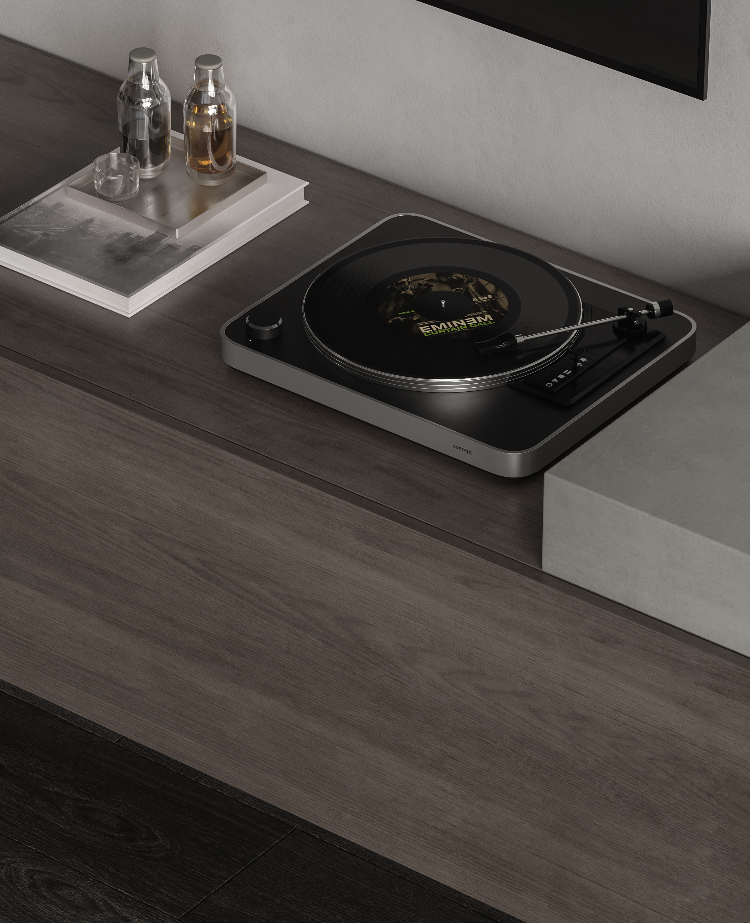 3D визуализация спальни. 3D Визуализация