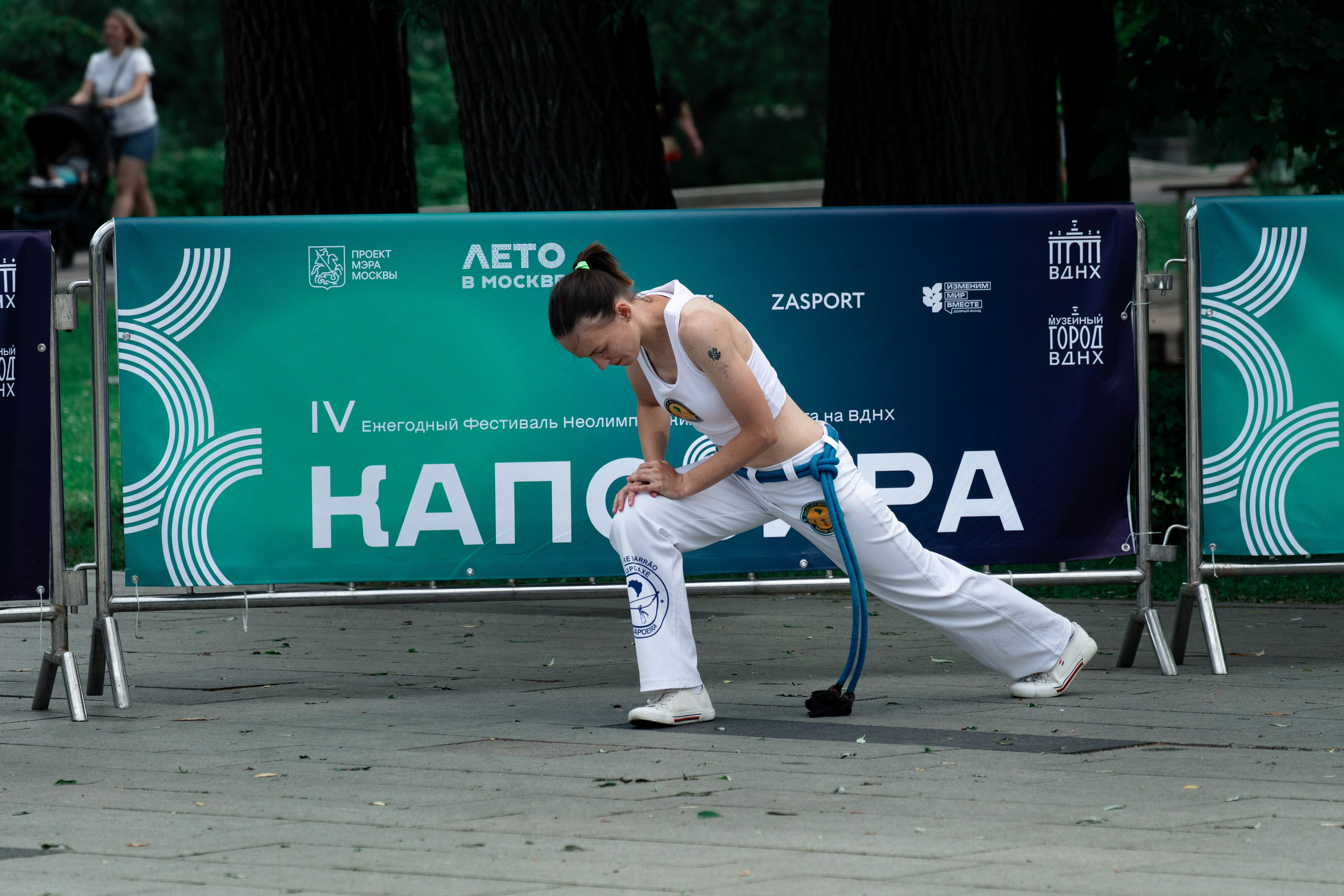 Открытый класс AXE Capoeira на фестивале неолимписких видов спорта на ВДНХ 2025 г:. Фотограф в Москве Ткаченко Владимир