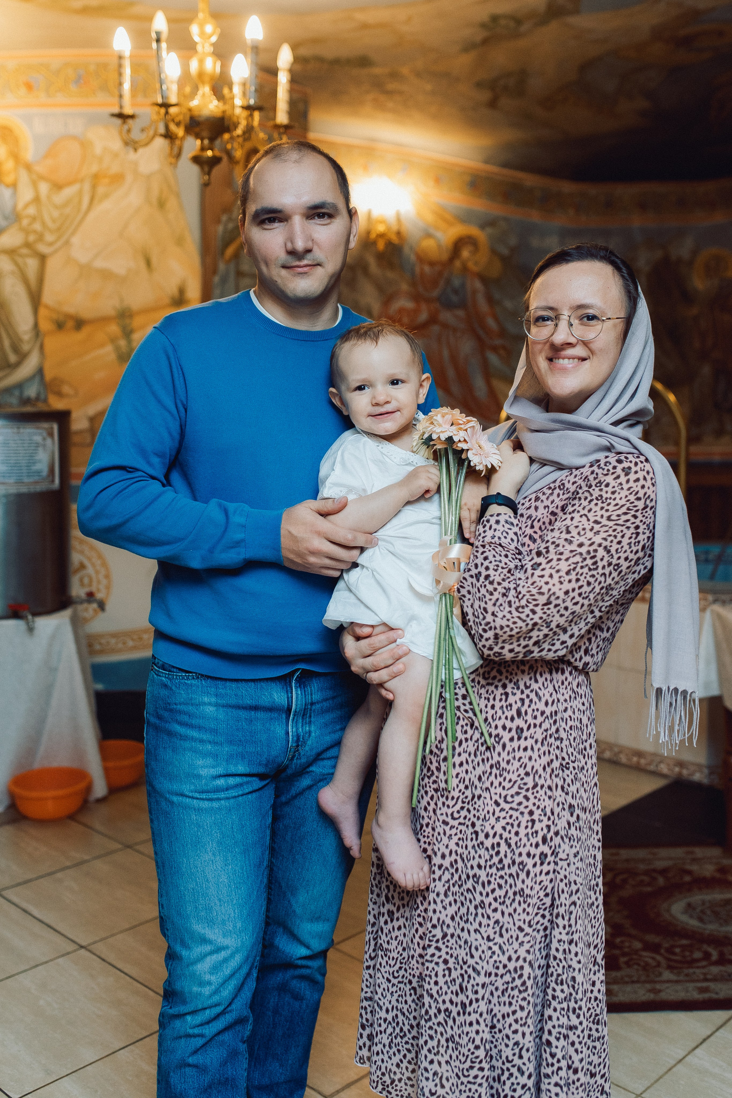 Крещение в Троицком соборе