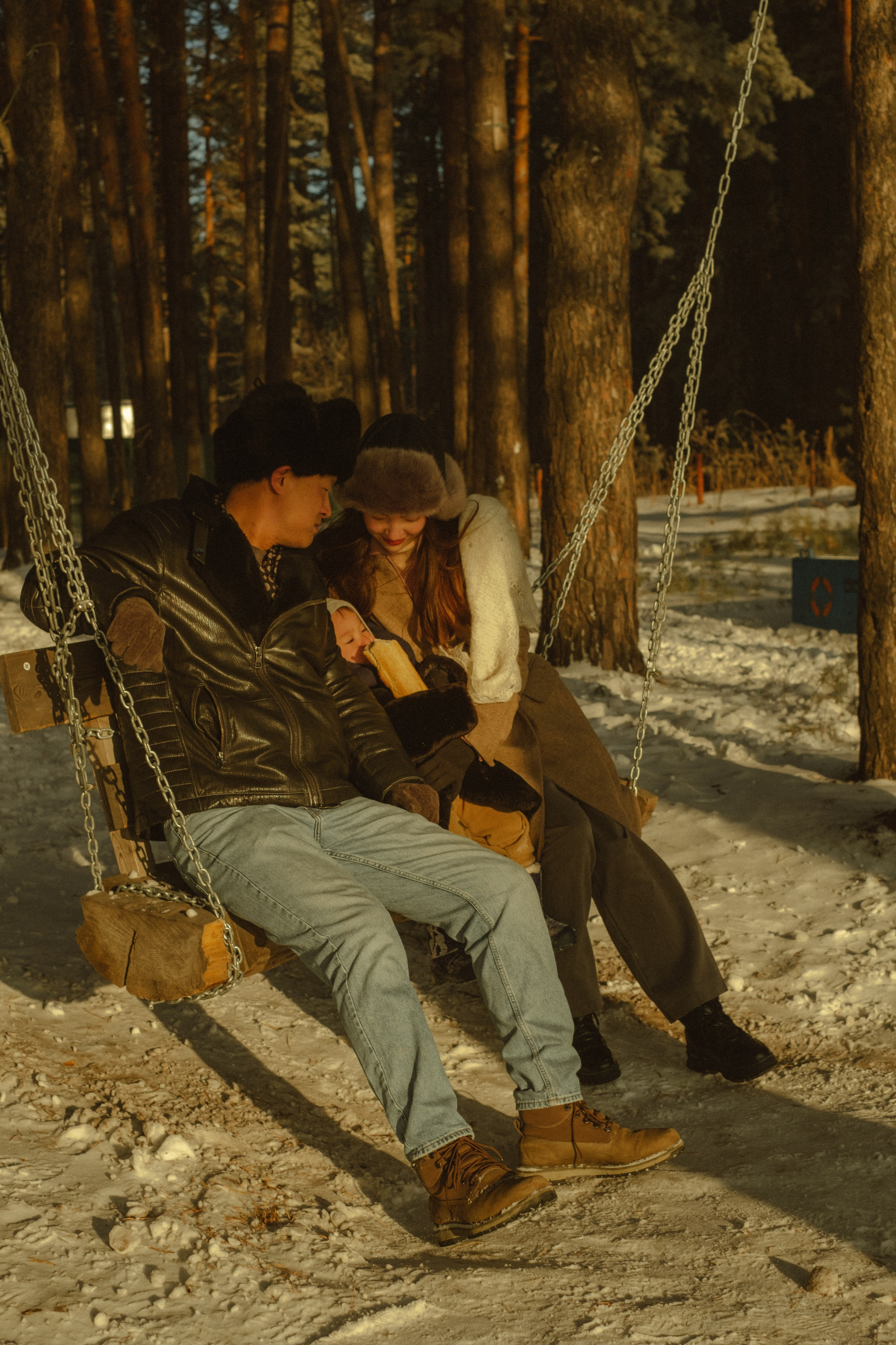 Ксюша, Том и Кирин | в стиле СССР. Фотограф в Новосибирске Диана Ильиных