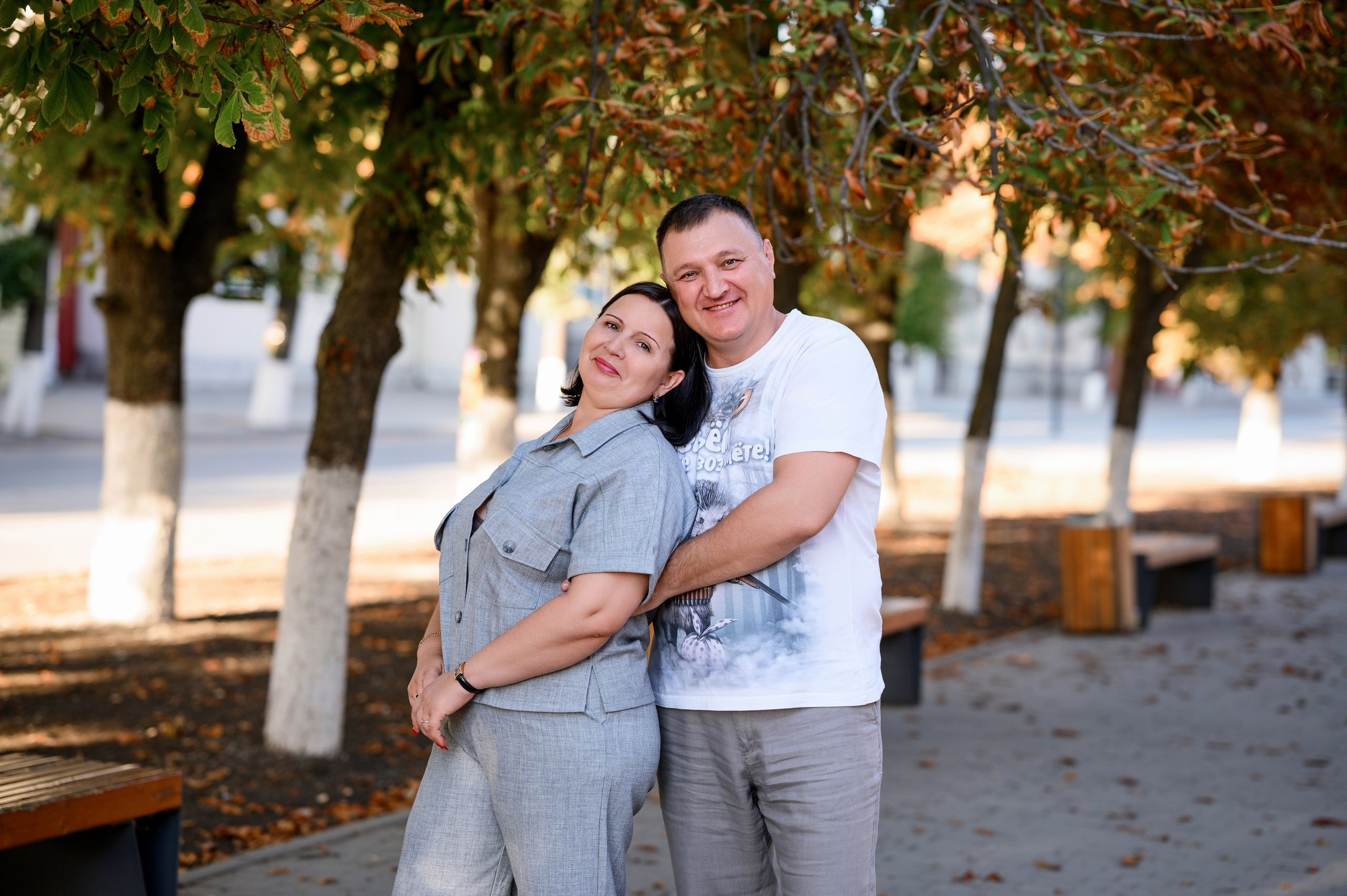 Прогулка по городу. Алексей. Оксана. Катерина. Свадебный и семейный фотограф в Миллерово и Ростове Алёна Черепенина