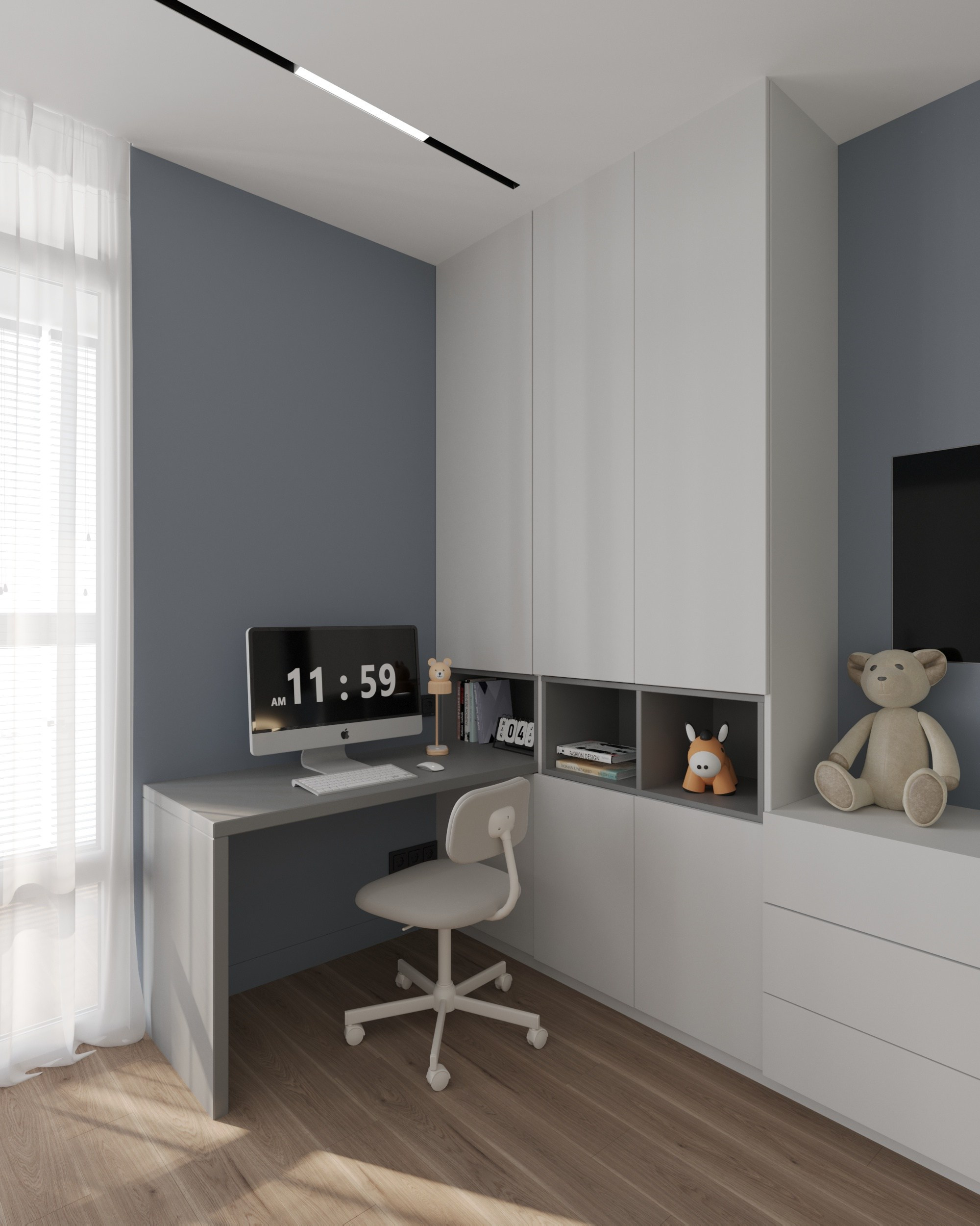 Дизайн-проект ЖК Любимово 2. Дизайн интерьеров, 3D визуализации