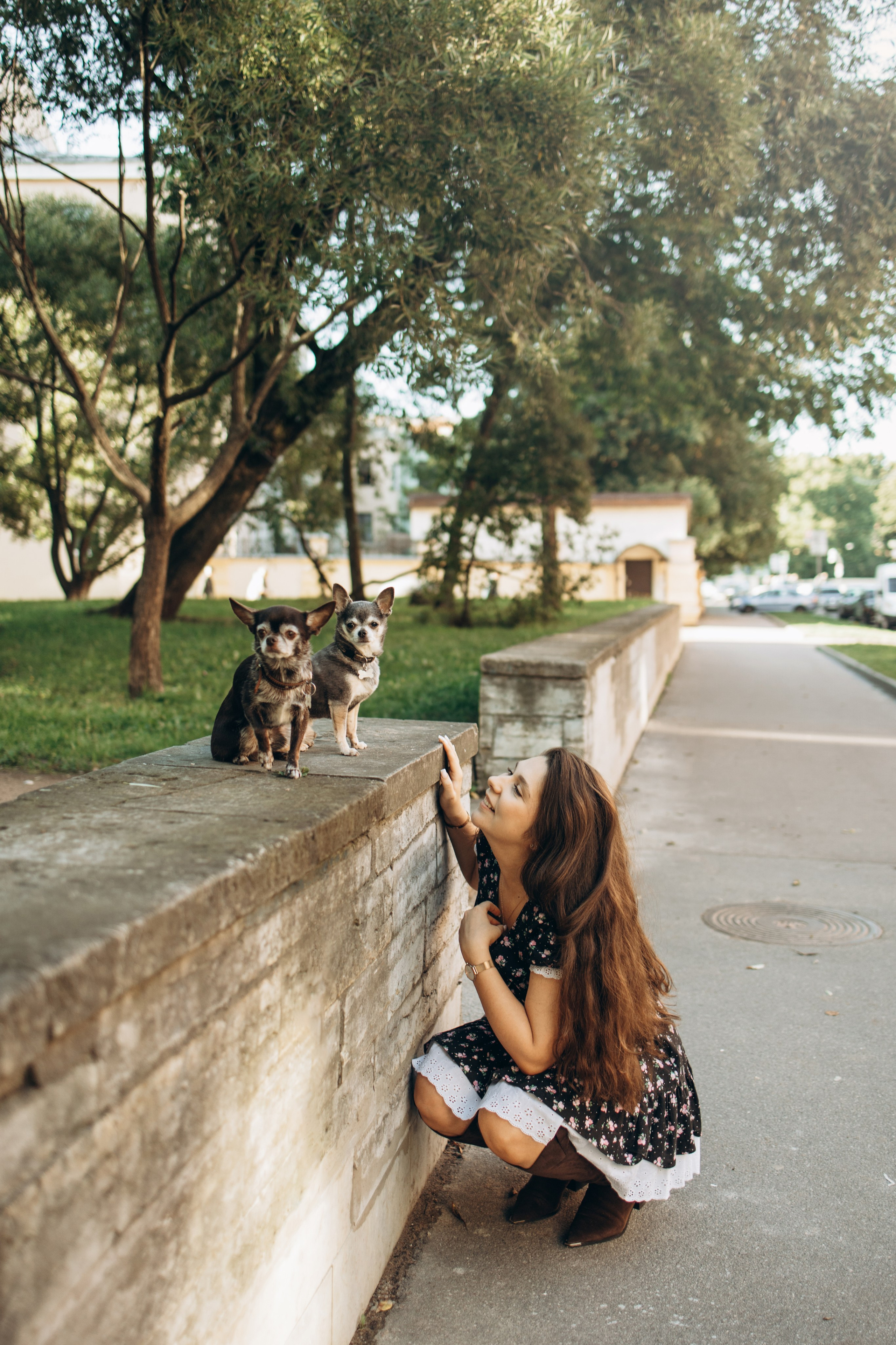 Даша и ее мальчики. Фотограф — Анималист | Санкт-Петербург