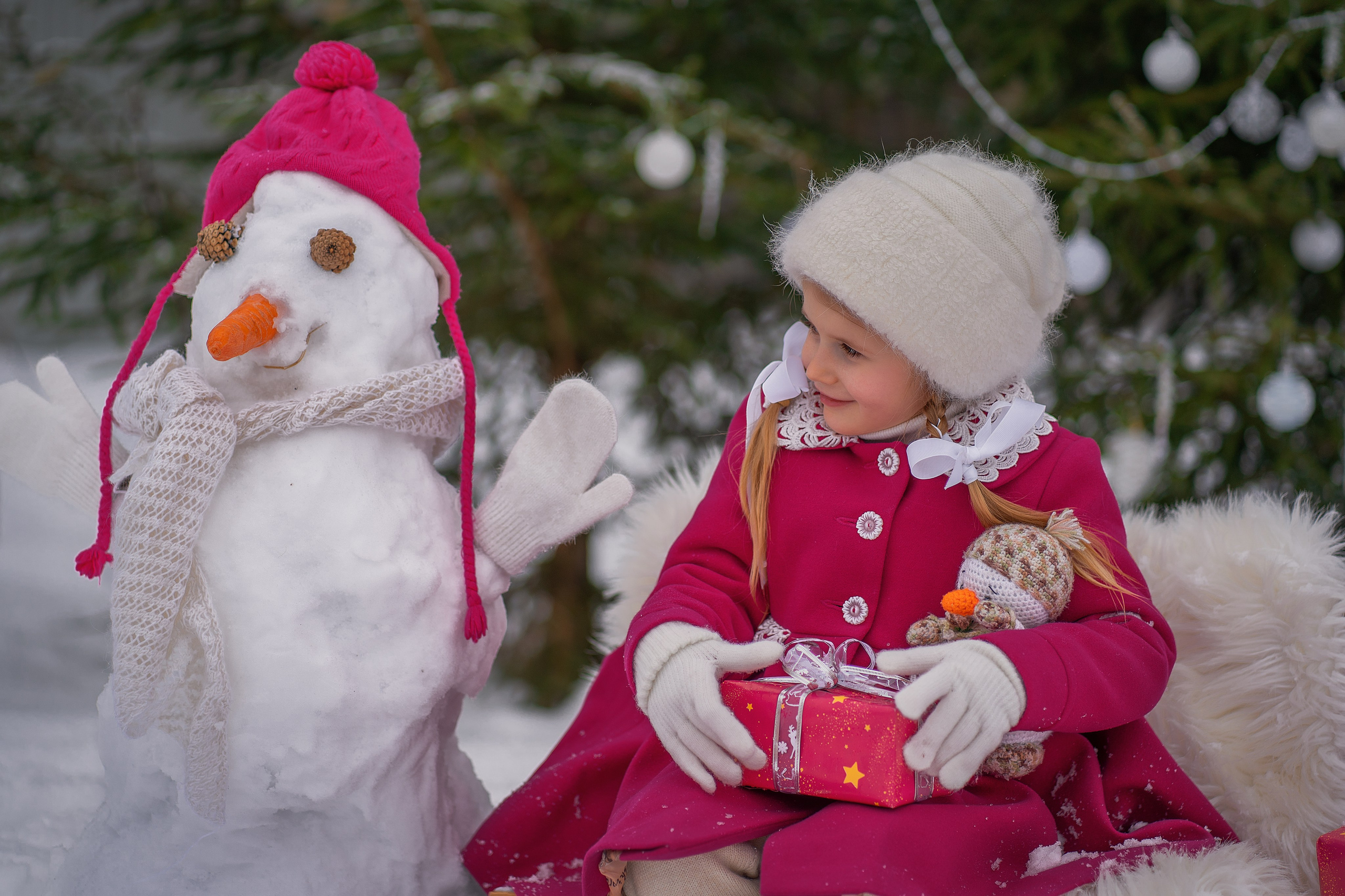Детские новогодние и рождественские фотоистории. Детский и семейный фотограф в Москве и Подмосковье Настя Наумова