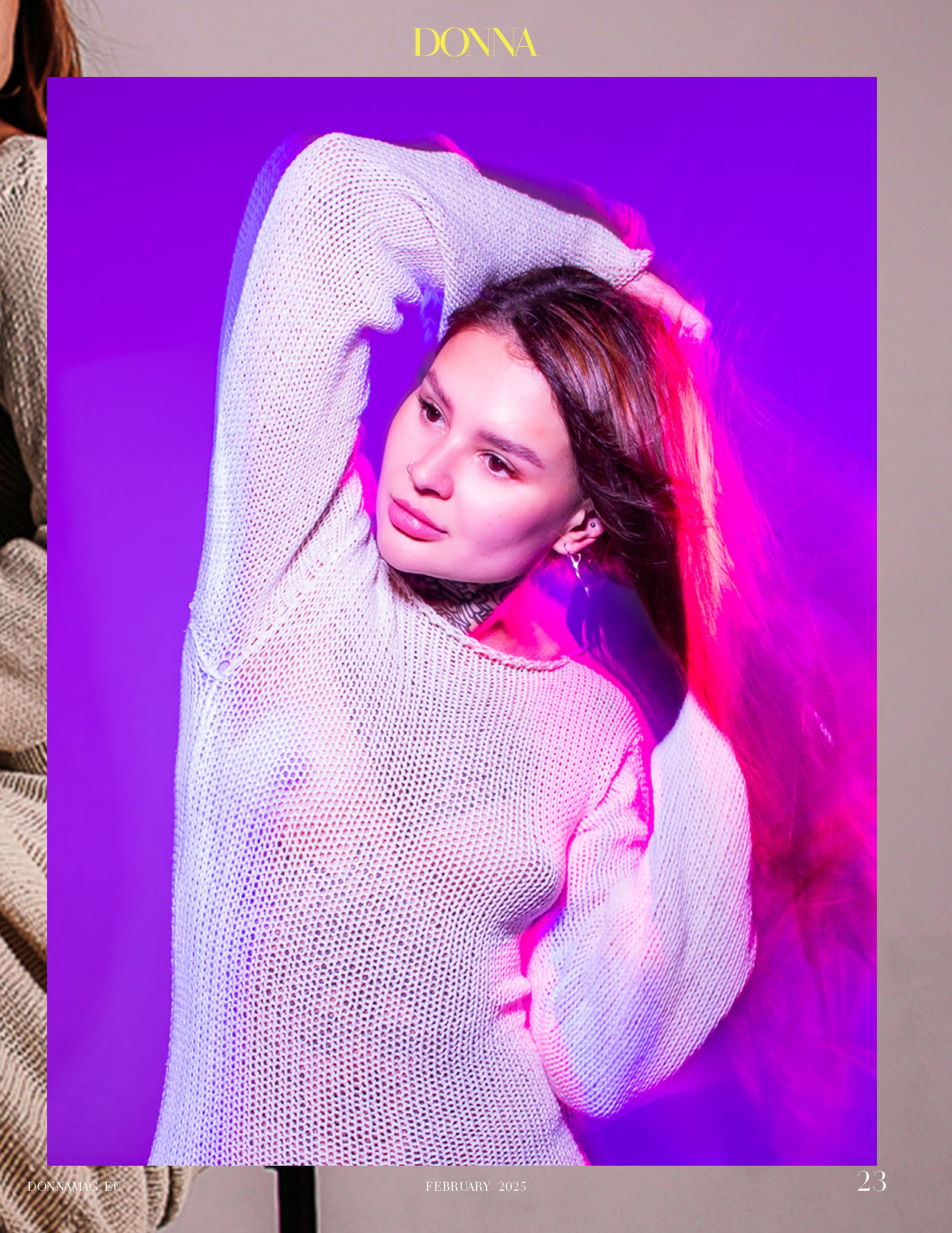 DONNA Madrid, Spain, FEBRUARY 2025. Фотограф в Москве, МО и России