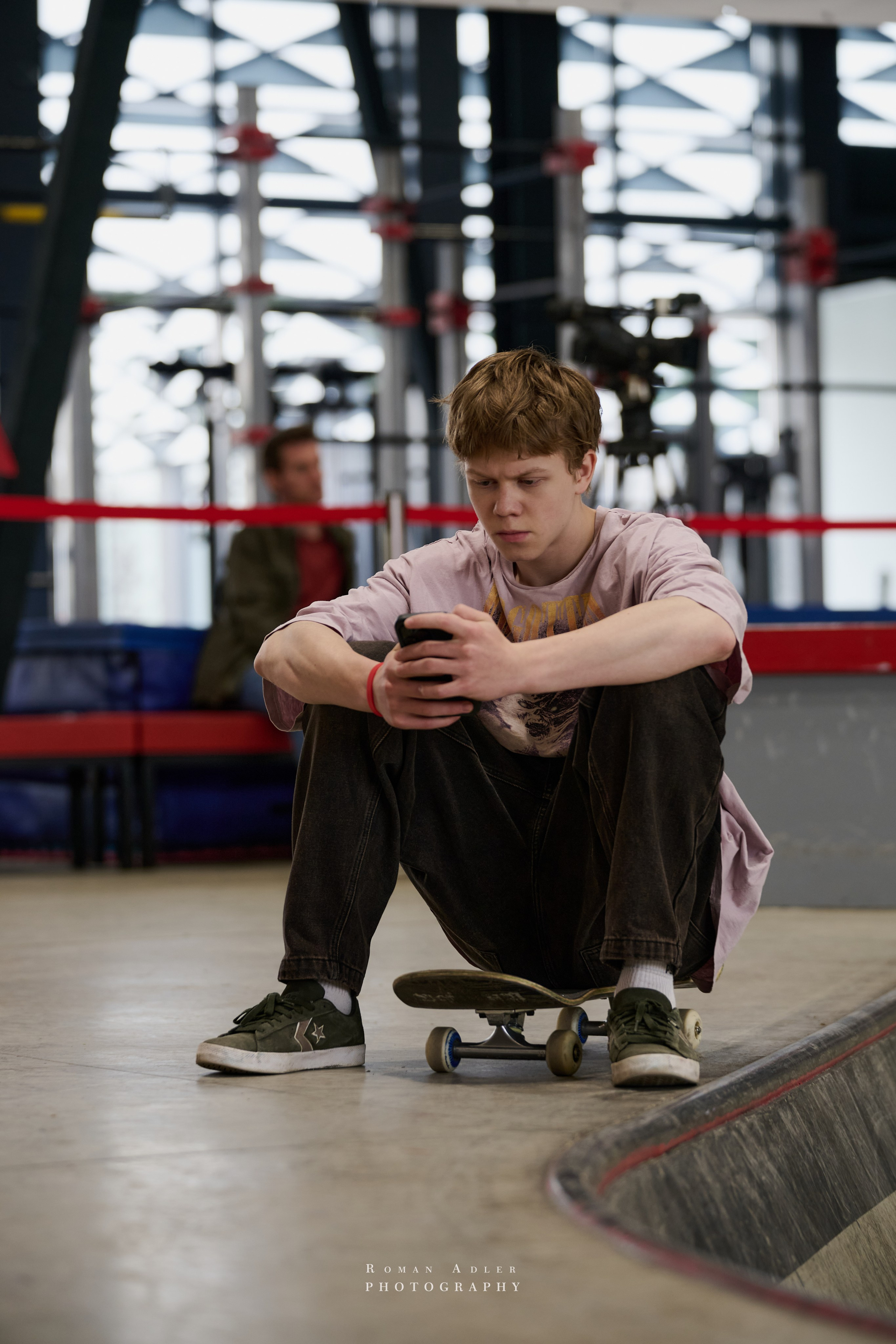 Репортаж со съёмок фильма «Своя в доску». Фотограф Роман Адлер