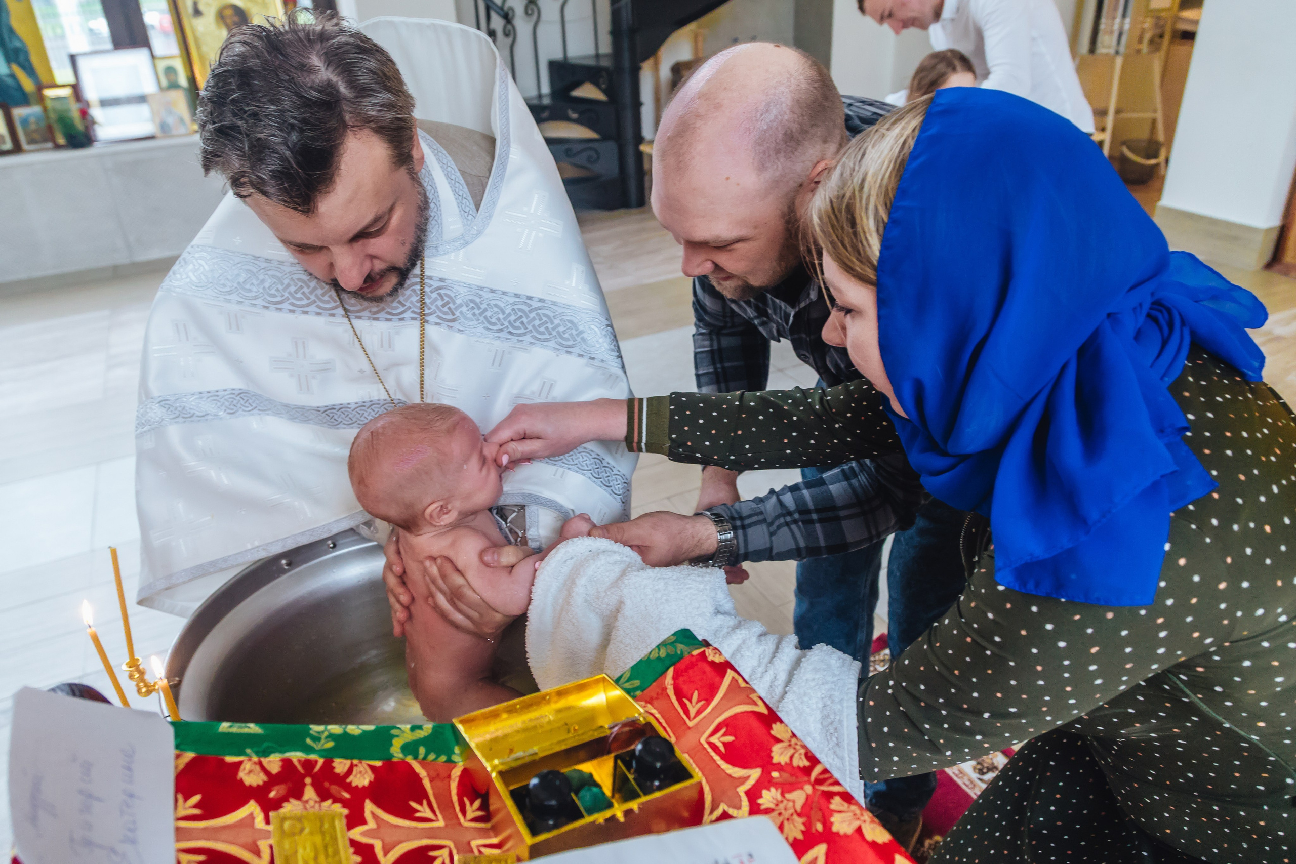 Крещение. Фотограф в Санкт-Петербурге Чумаков Семен